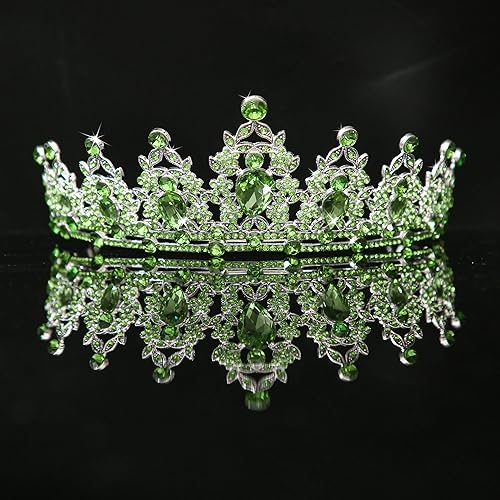 Miniatura 242 de Kamirola - Corona de reina y tiaras corona de princesa para mujeres y niñas, diademas de cristal para novia, princesa para bodas y fiestas (01)