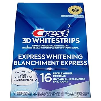 Crest 3D Whitestrips 10 Day Smile Makeover with LED Light