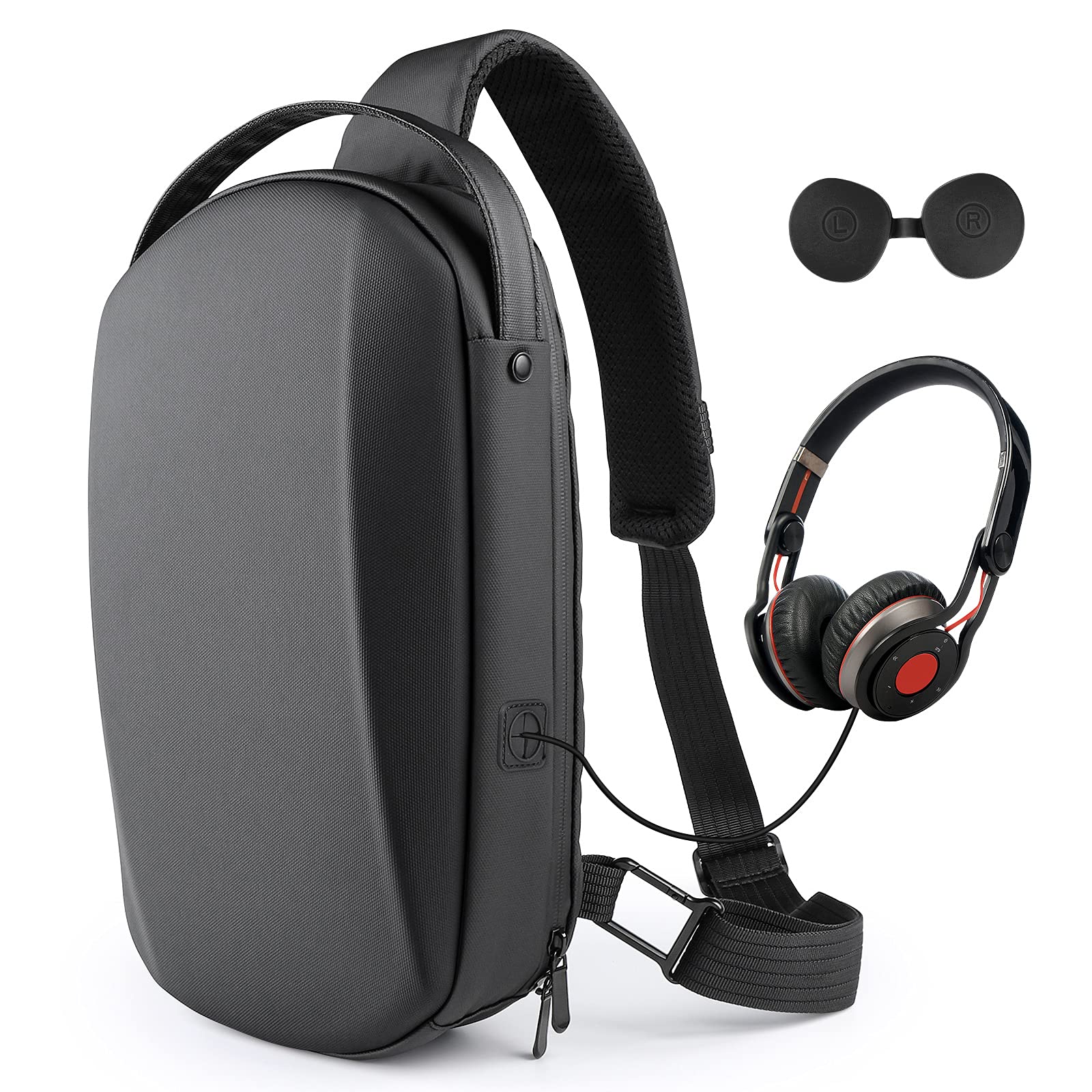 Oculus Quest 2 Case, RELOHAS Upgrade Oculus Quest 2 Carrying Case for Carrying VR Headsets and Touch