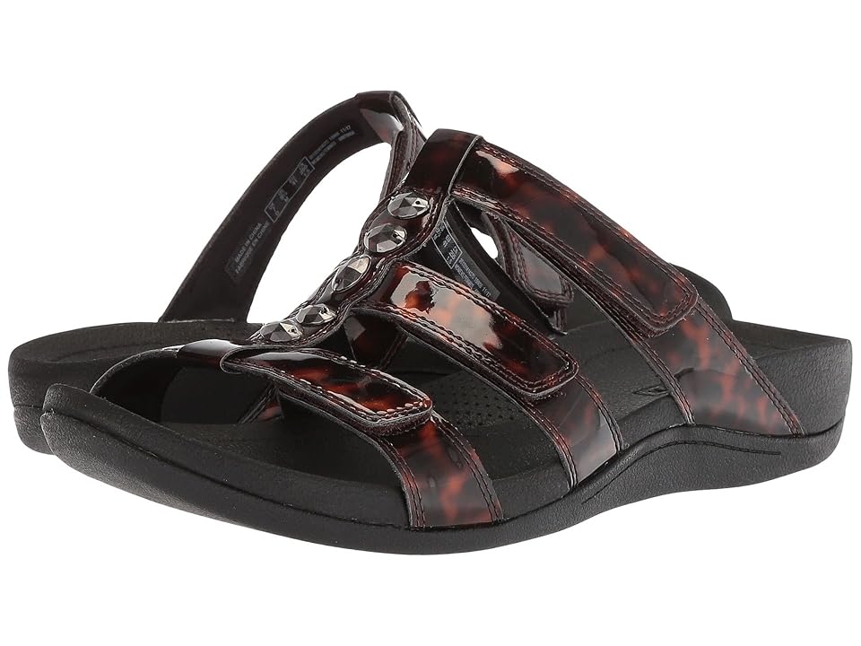 

Clarks Pical Cusick (Brown Tortoise Synthetic) Women's Shoes
