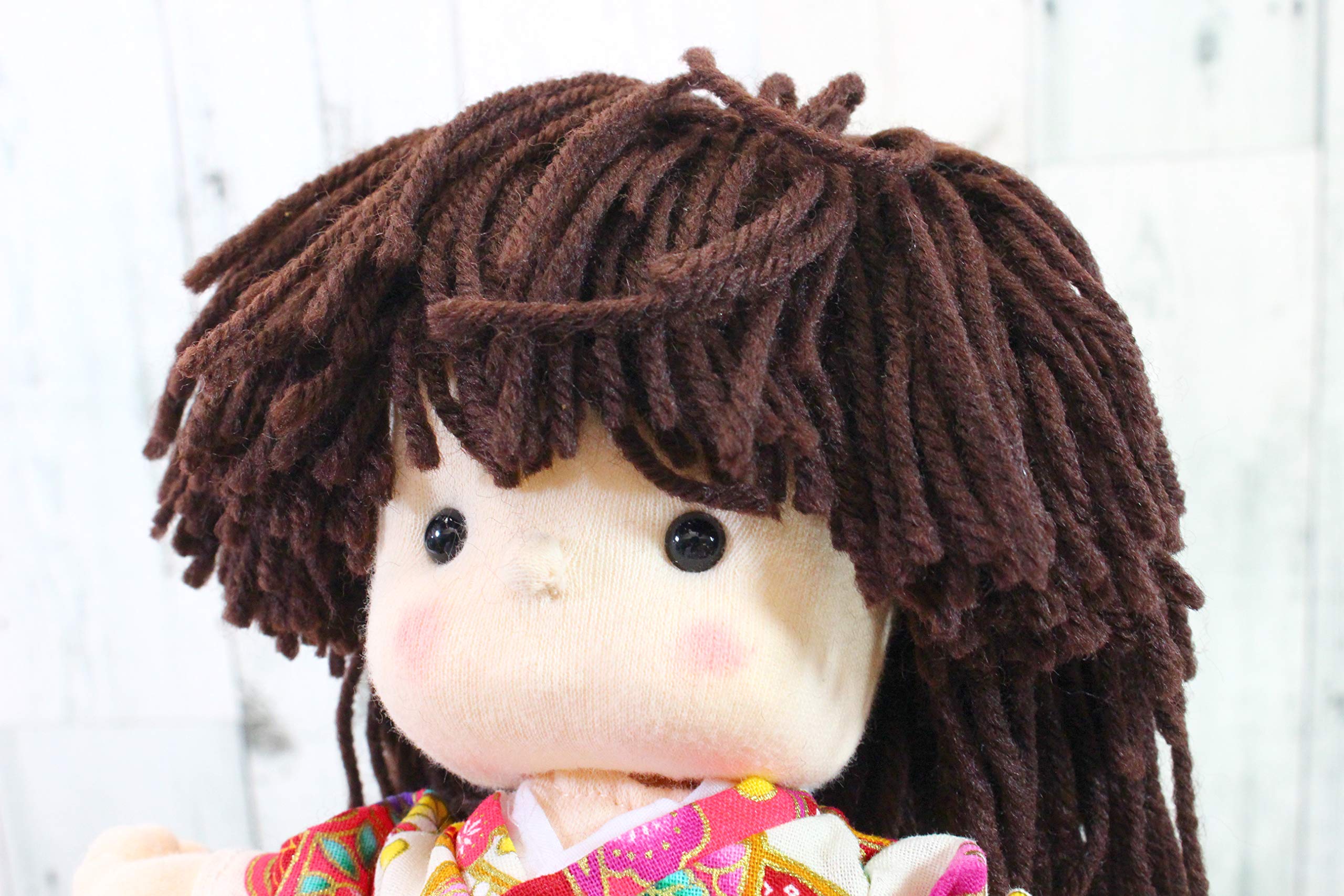 オルゴール付き人形★ Amazon | テイクオフ 日本人形 きぬちゃん オルゴール S アイボリー