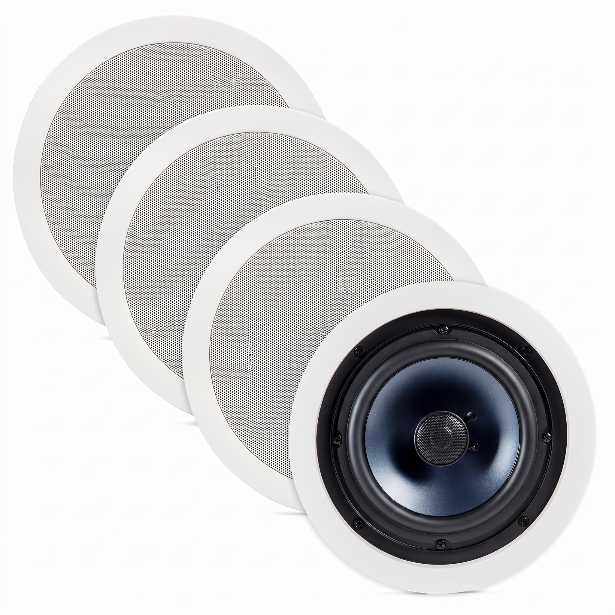Polk Audio RC80i 2-Way Premium In Ceiling Speakers, 8" Round Pair, White — Amazon image 19
