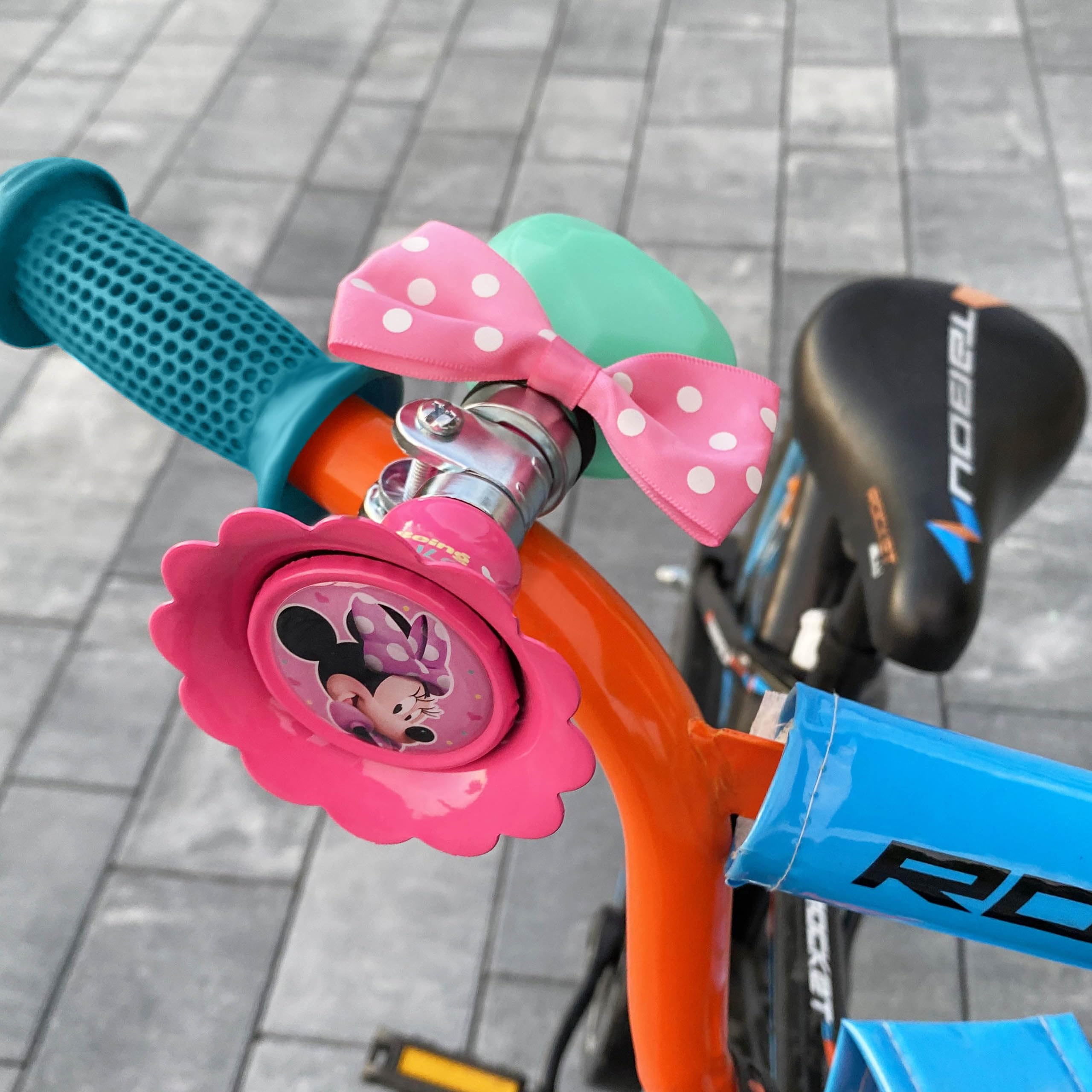 sarcia.eu Disney Stitch Trompeta de Bicicleta, CLAXON de Bicicleta, CHIRRIADOR, Timbre para niña