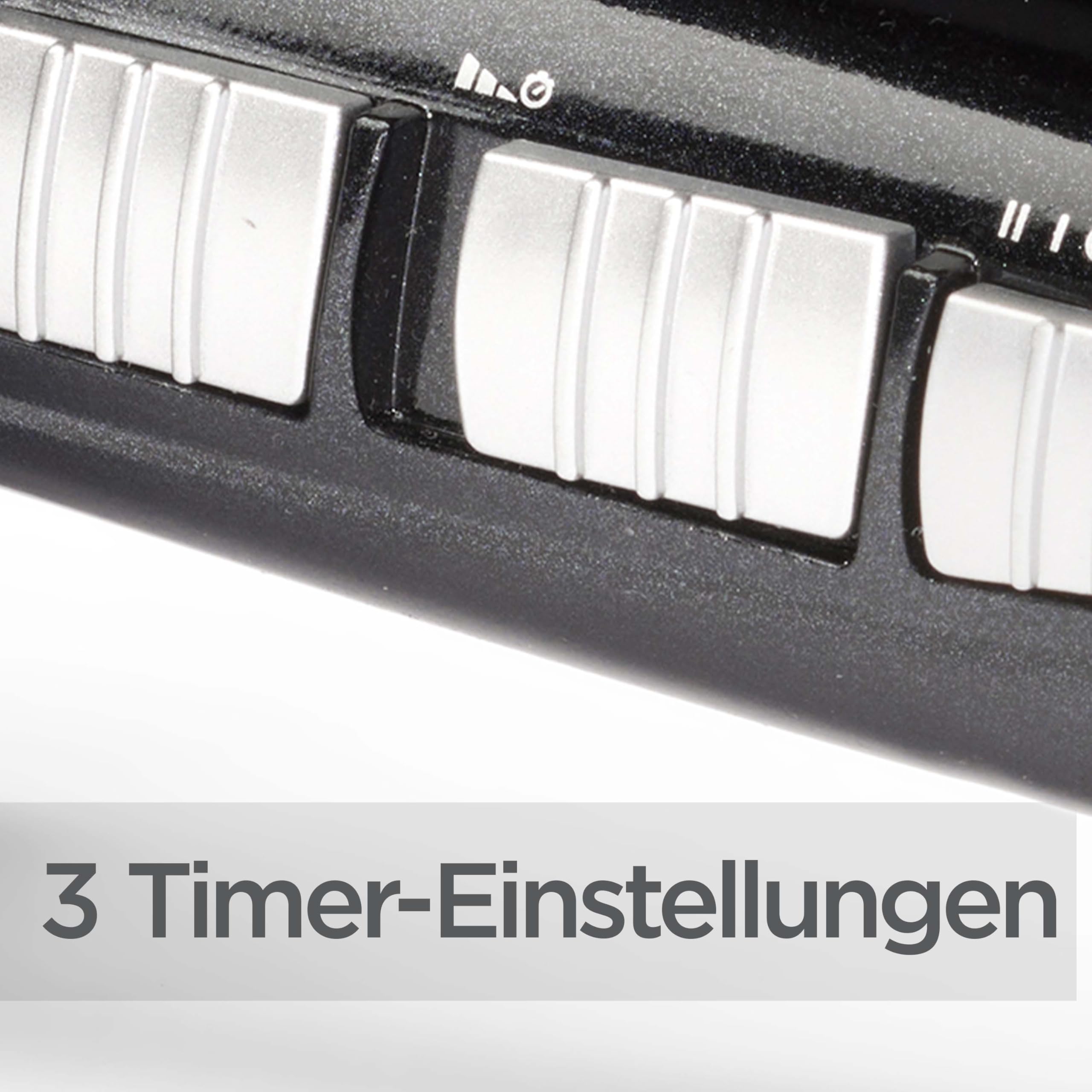 BaByliss Curl Secret - Ionic 2 Automatischer Lockenstab, 2 austauschbare Aufsätze, Temperaturen von 190-230°C, schwarz, 25-35mm Durchmesser, C1300E