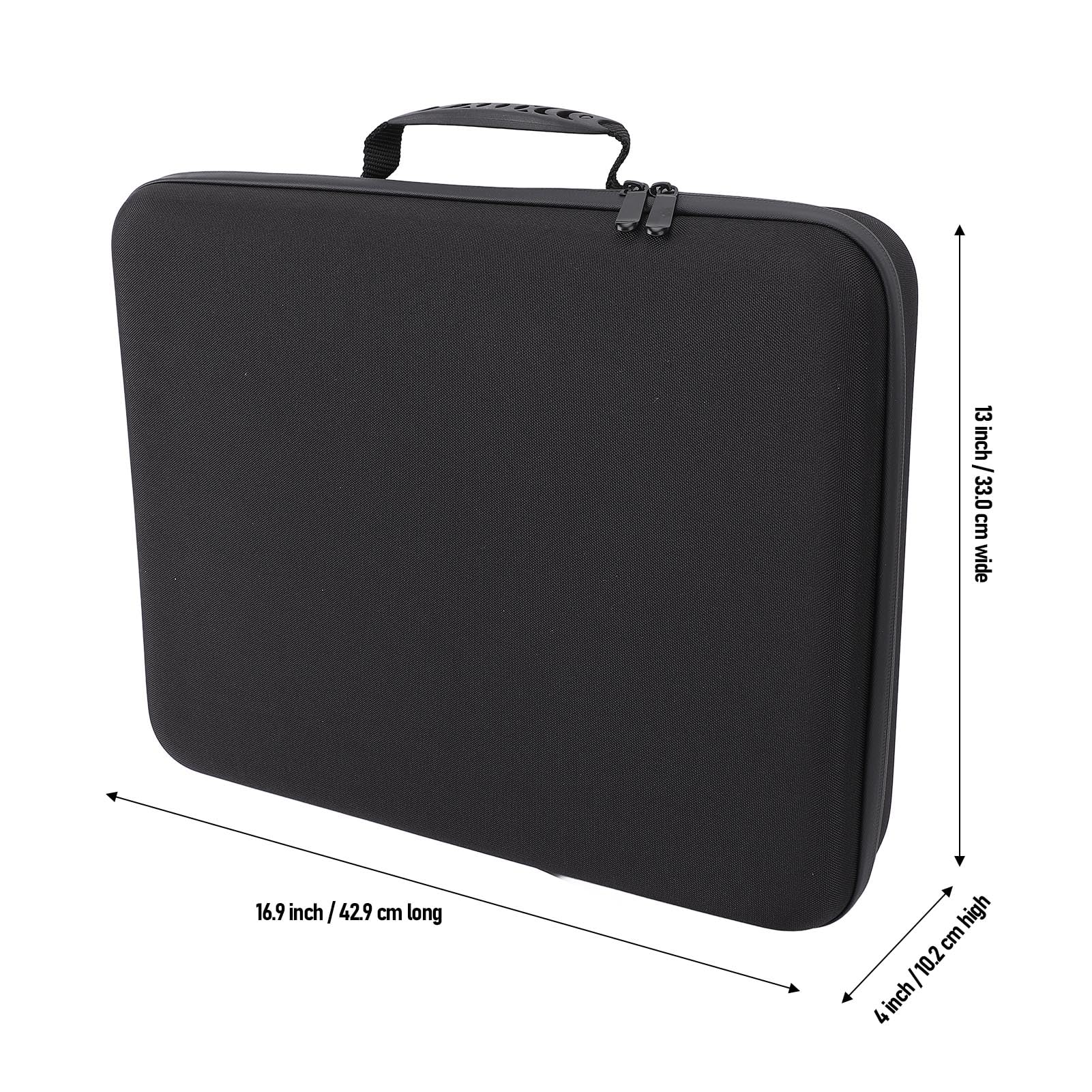 Custodia Rigida da Trasporto per Mini Kit Piatto Borsa Impermeabile Resistente Agli Urti per SUV 16,9 "X 13" X 4 "