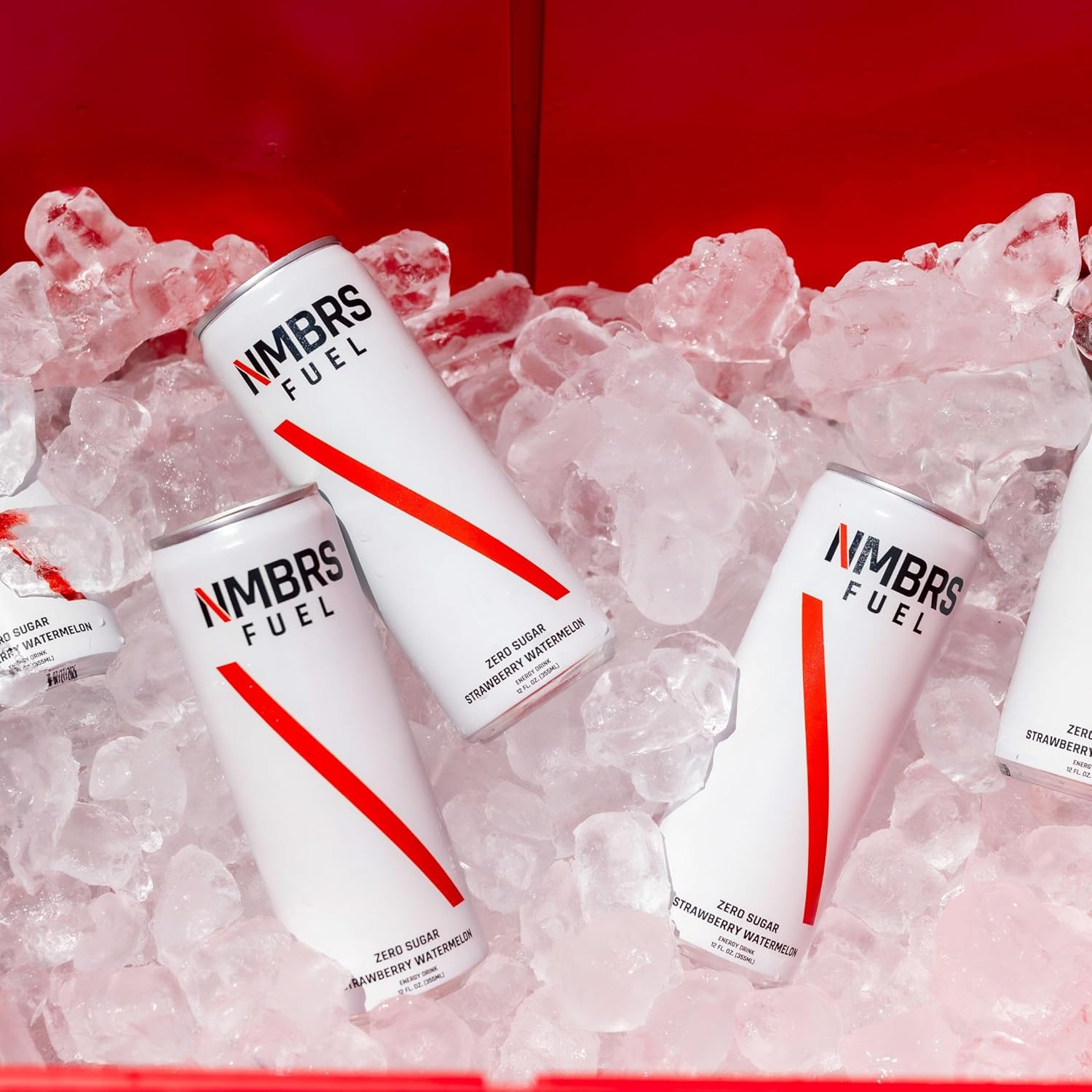 NMBRS Fuel Energy Drink 12 Fl Oz (Pack of 12) - Strawberry Watermelon - Sugar Free with Organic Natural Flavors, Organic Green Tea Caffeine and Natural L-Theanine - Image 7