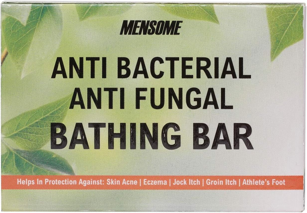 MENSOME Anti Fungal And Anti Bacterial Natural Soap For Bath For Men And Women In Pack of 3 (75 gm*3)
