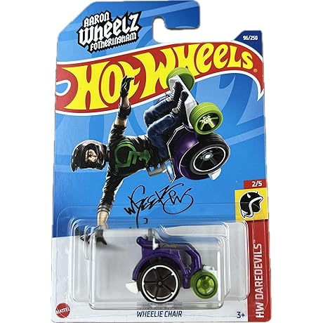 Hot Wheels Aaron Wheelz Wheelie Chair