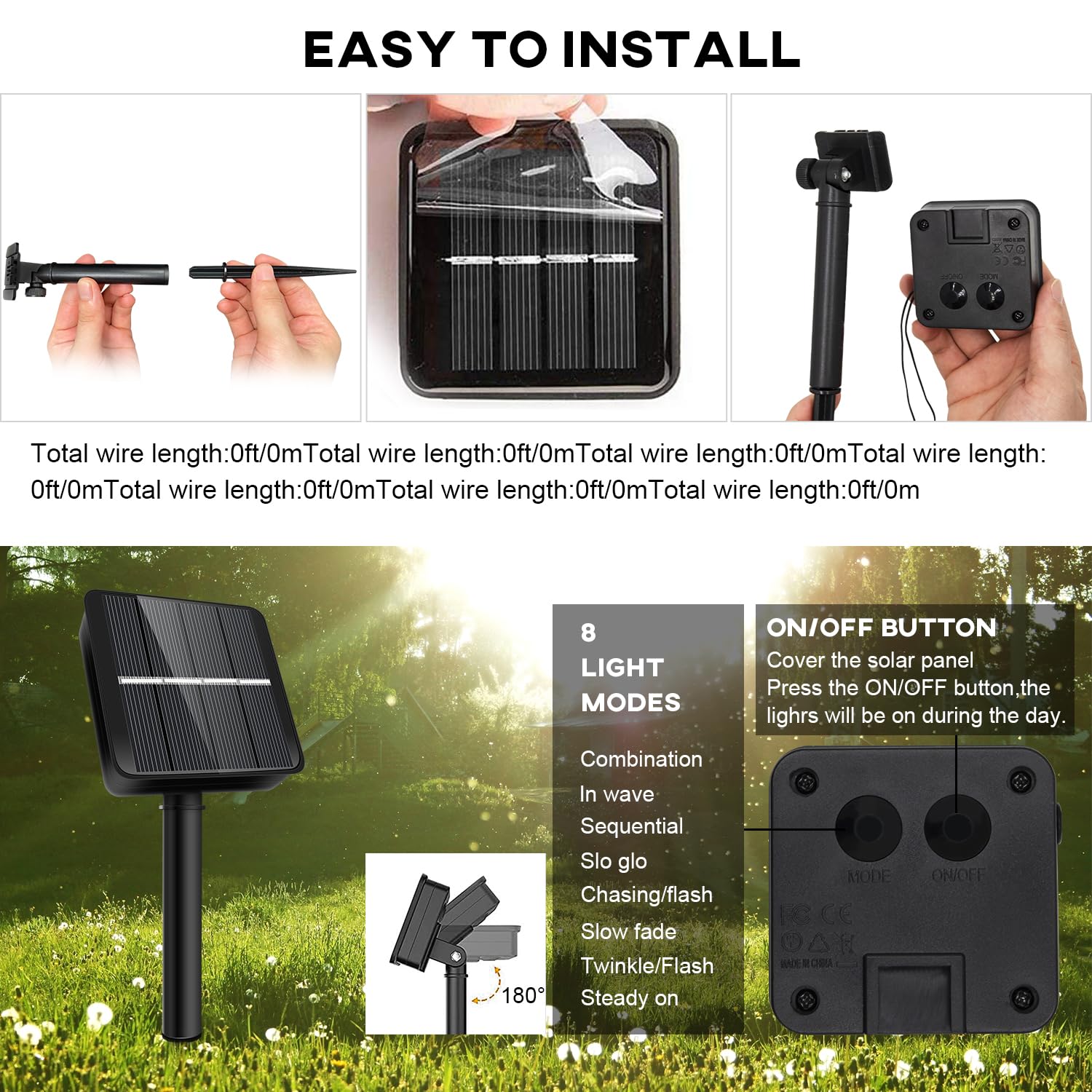 BrizLabs Kerstverlichting voor buiten, 50 m, 500 leds, lichtketting voor buiten, warm wit met stekker, 8 modi, waterdicht, kerstboom, lichtketting voor ramen, kamer, binnen, buiten, tuin, bruiloft