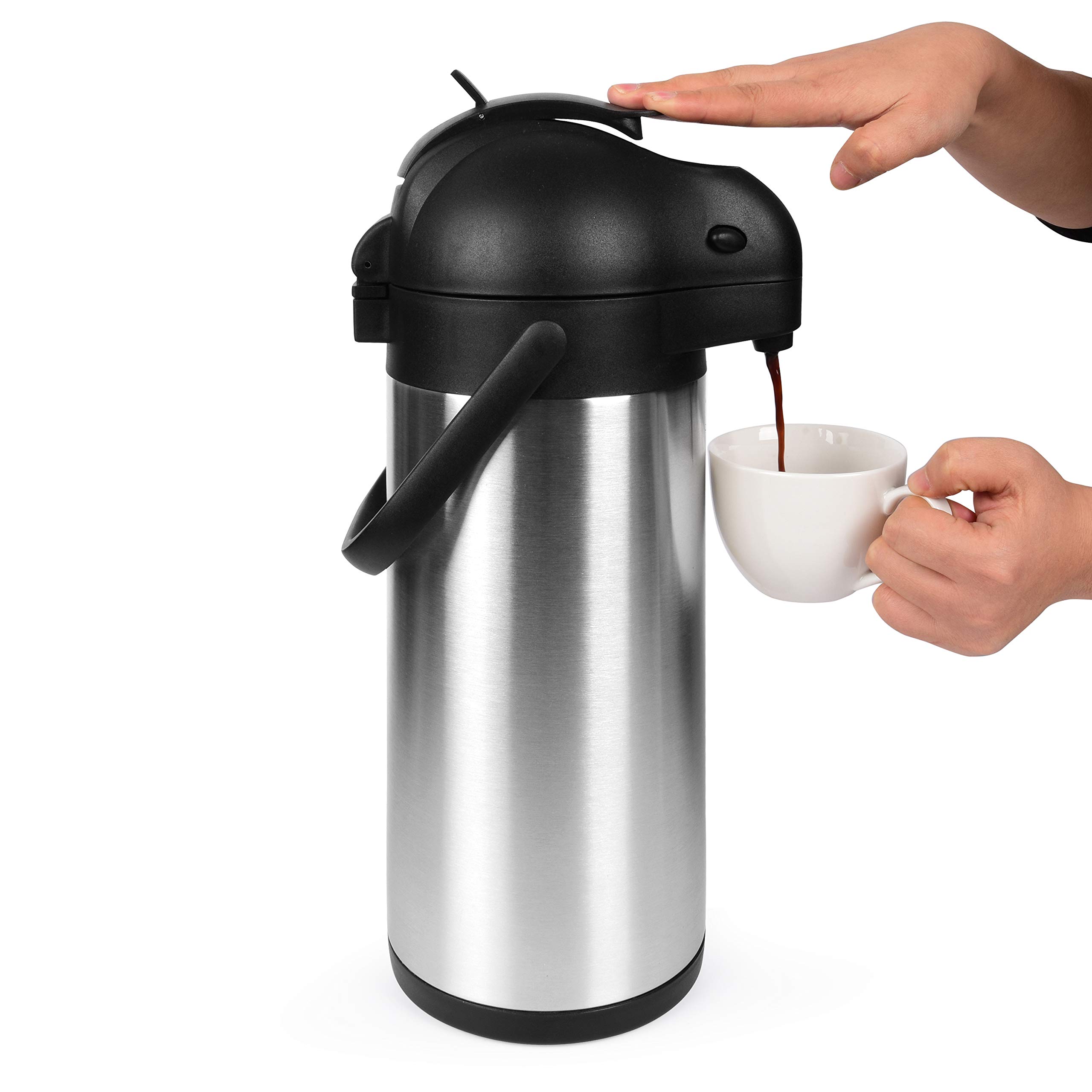 Cresimo 101 Oz (3L) Airpot Thermal Coffee Carafe and Coffee Server