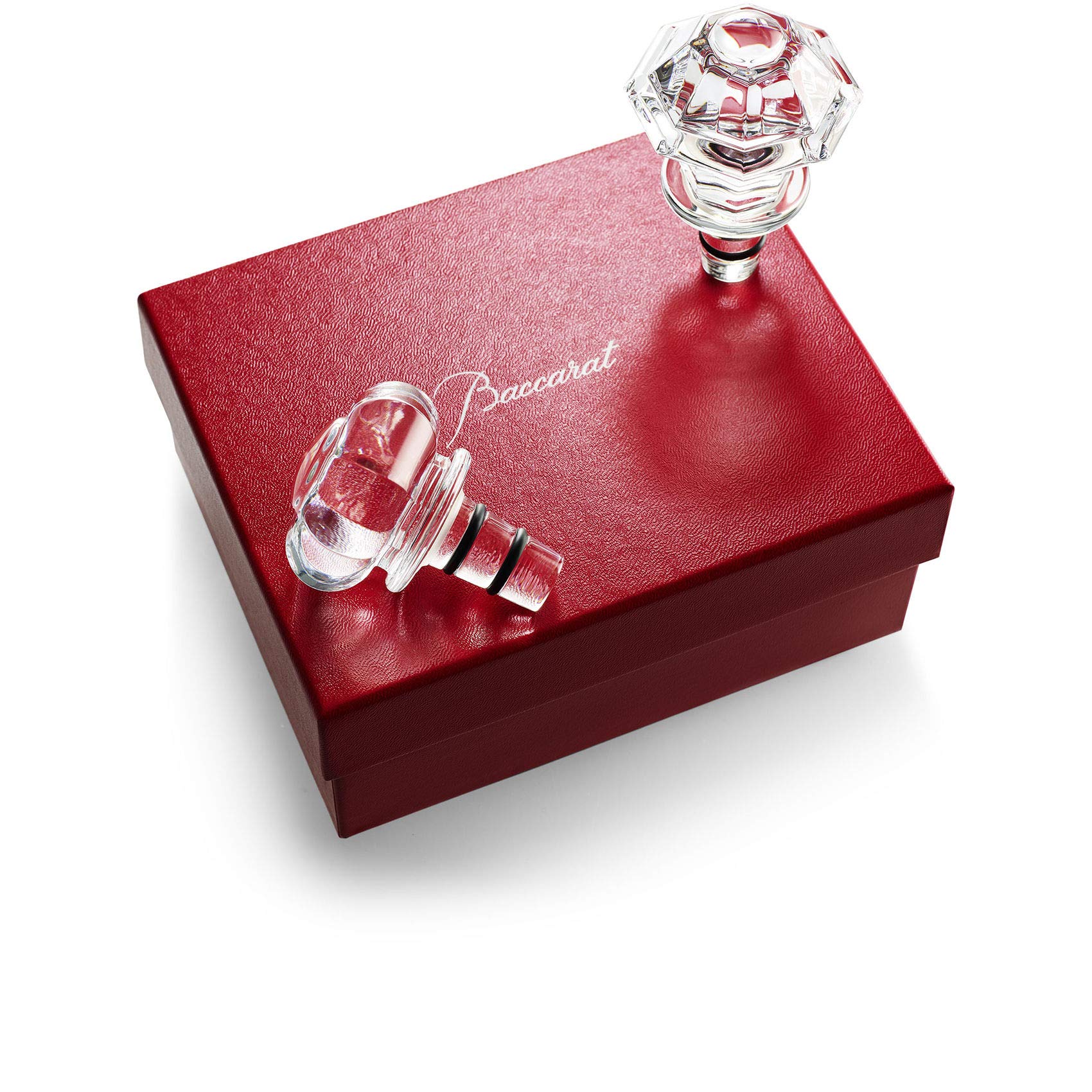 Amazon｜バカラ(Baccart) ワインストッパー クリア 9.5x5cm, 6.5x5cm