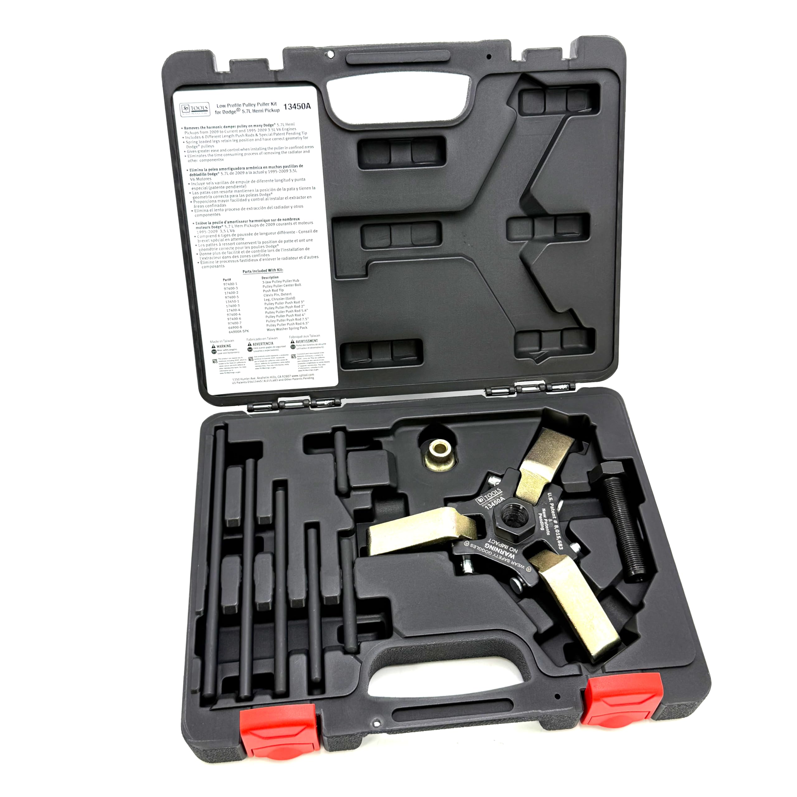 Amazon.com: Schley Tools – 13450A 3-Jaw Harmonic Balancer Puller