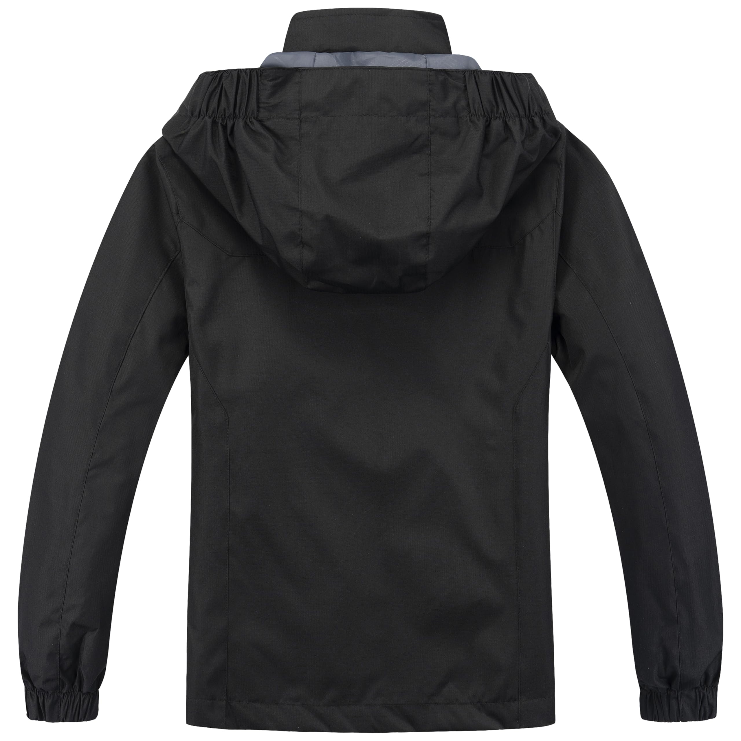 Blu Apparel Wasserdichte Kinder-Regenjacke, ideal für Schule, Wandern, winddichte Jacke, Kinder-Regenjacke
