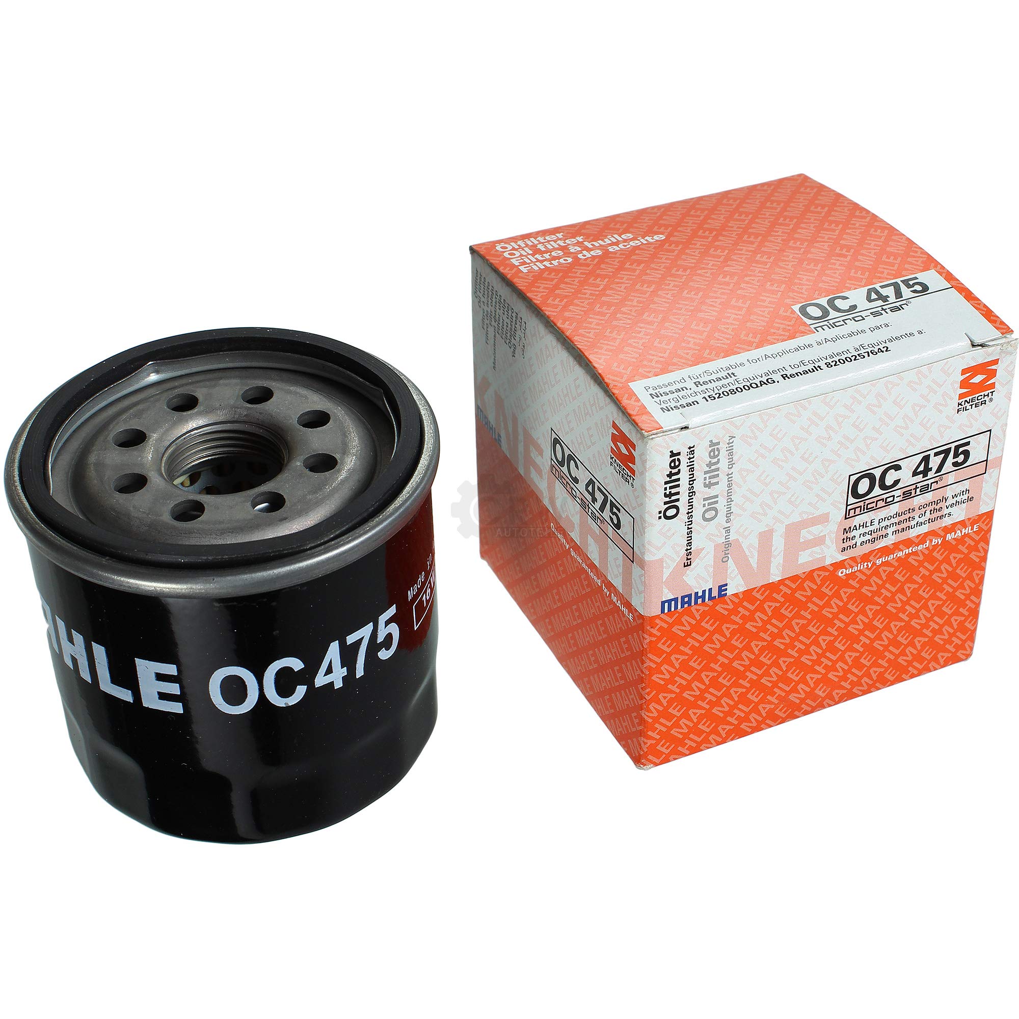 Paquete de inspección Kit de mantenimiento con filtro de aceite OC 475, filtro de aire LX 1655, filtro de cabina LA 230, tornillo de cierre