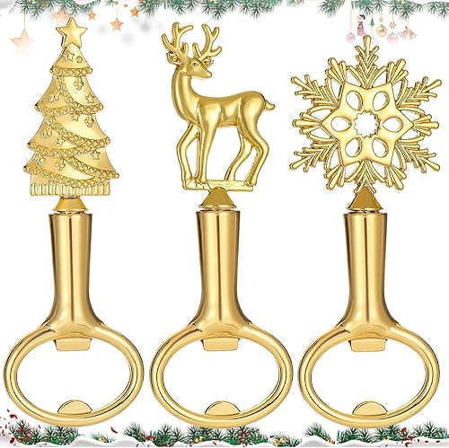 Miniatura 1 de Abrebotellas, abrebotellas de cerveza, abridores de velocidad, abridor de botellas plano de aleación de metal con diseño de rosas, para cocina, bar