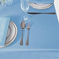 Vista 262 de Rectangle Tablecloth 90x132 inch Washable Polyester Fabric Table Cloth for Wedding Party Dining Banquet Decoration（90x132, Turquoise）