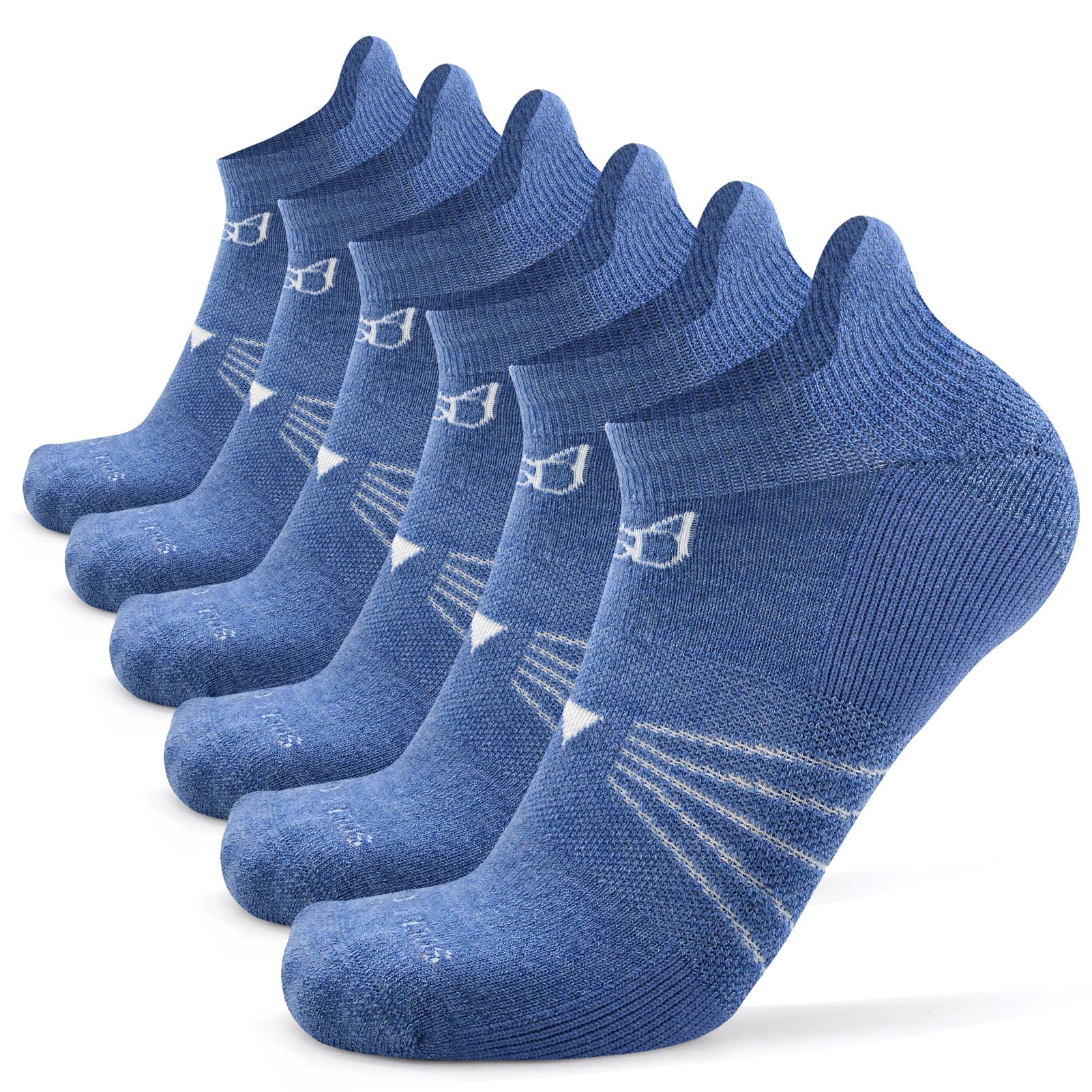 Socks Daze Paquete de 3/6 calcetines deportivos de lana merino para hombre y mujer, para correr, suaves, gruesos, para caminar, senderismo ligero