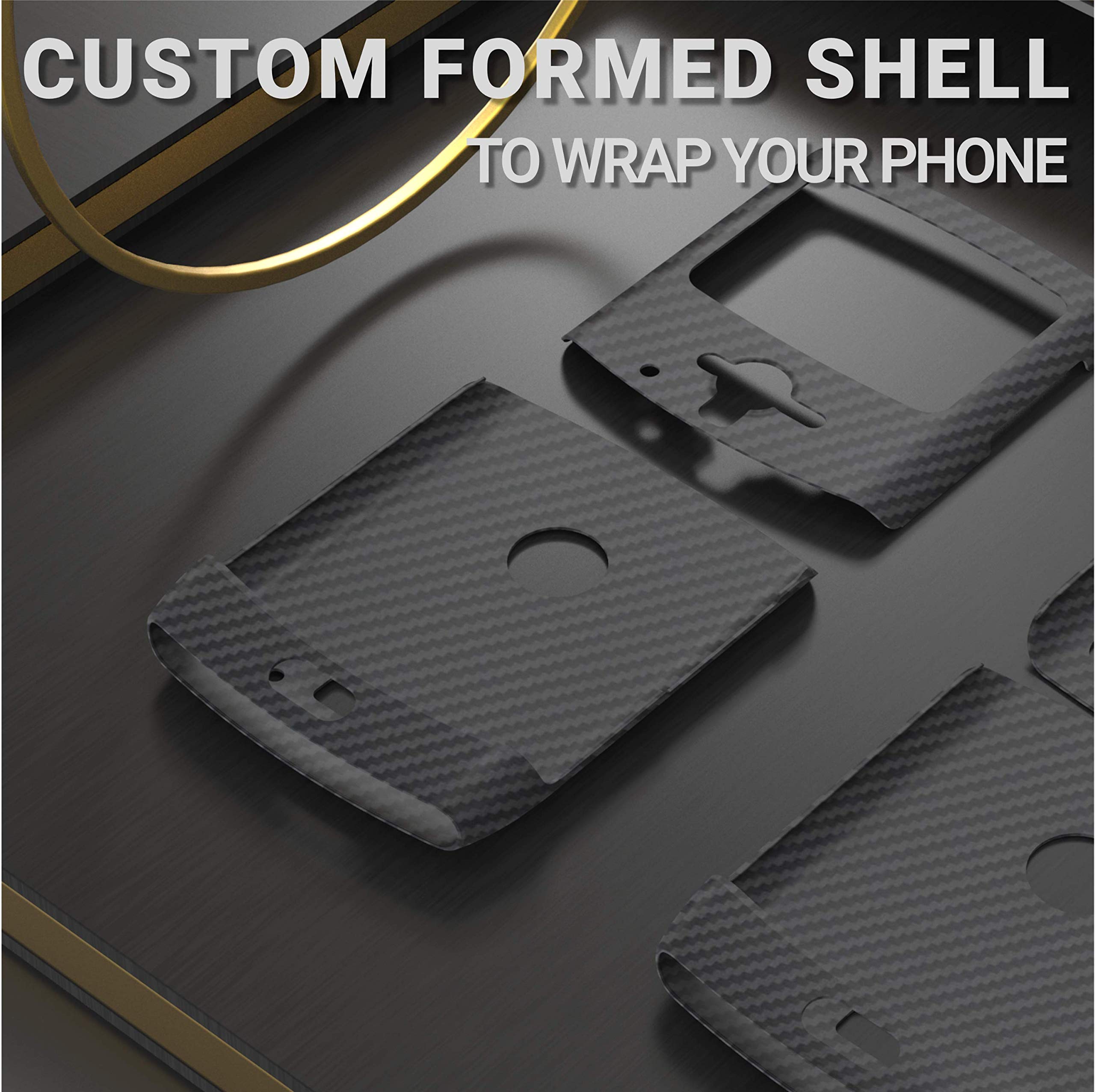 Amazon.co.jp: Evutec Motorola Razrケース(2019)対応 アラミド