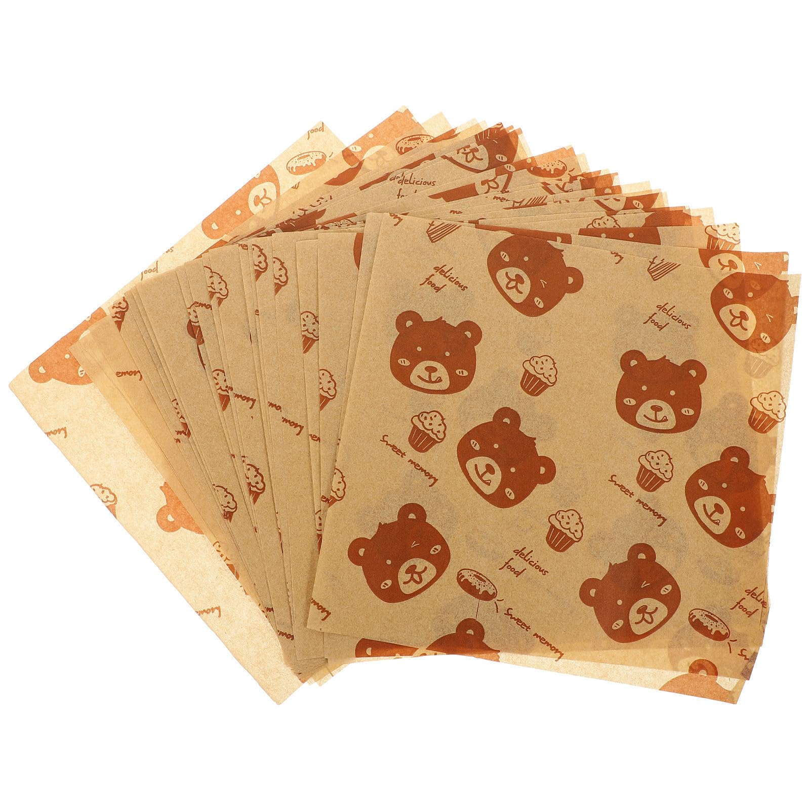 Papel para sándwich antigrasa sin olor para evitar fugas en bolsas de oficina