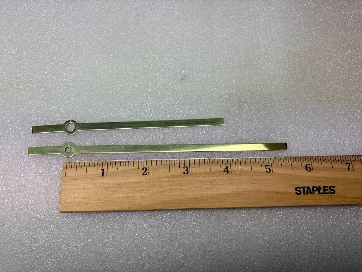 Push-on Clock Hands for 10-12" Dial NOS