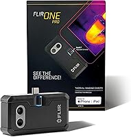 Vista 14 de FLIR One - Cámara de imágenes térmicas para smartphones iOS (iPhone 15 y más nuevo con USB-C), resolución súper 240x180 (IR nativa 80x60)