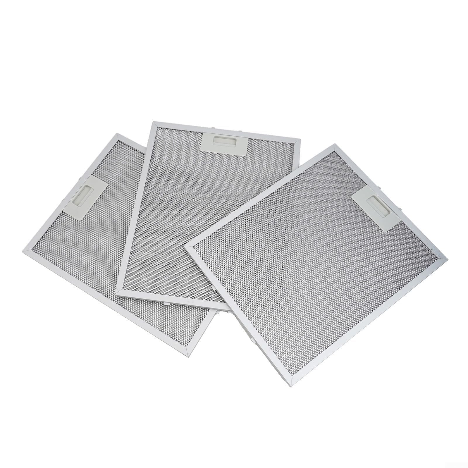 3 filtros de aluminio para campana extractora, 34 x 28 cm, filtro de ventilación de campana extractora de 5 capas para extractor, ventilador, campana extractora, cubierta de malla, filtro