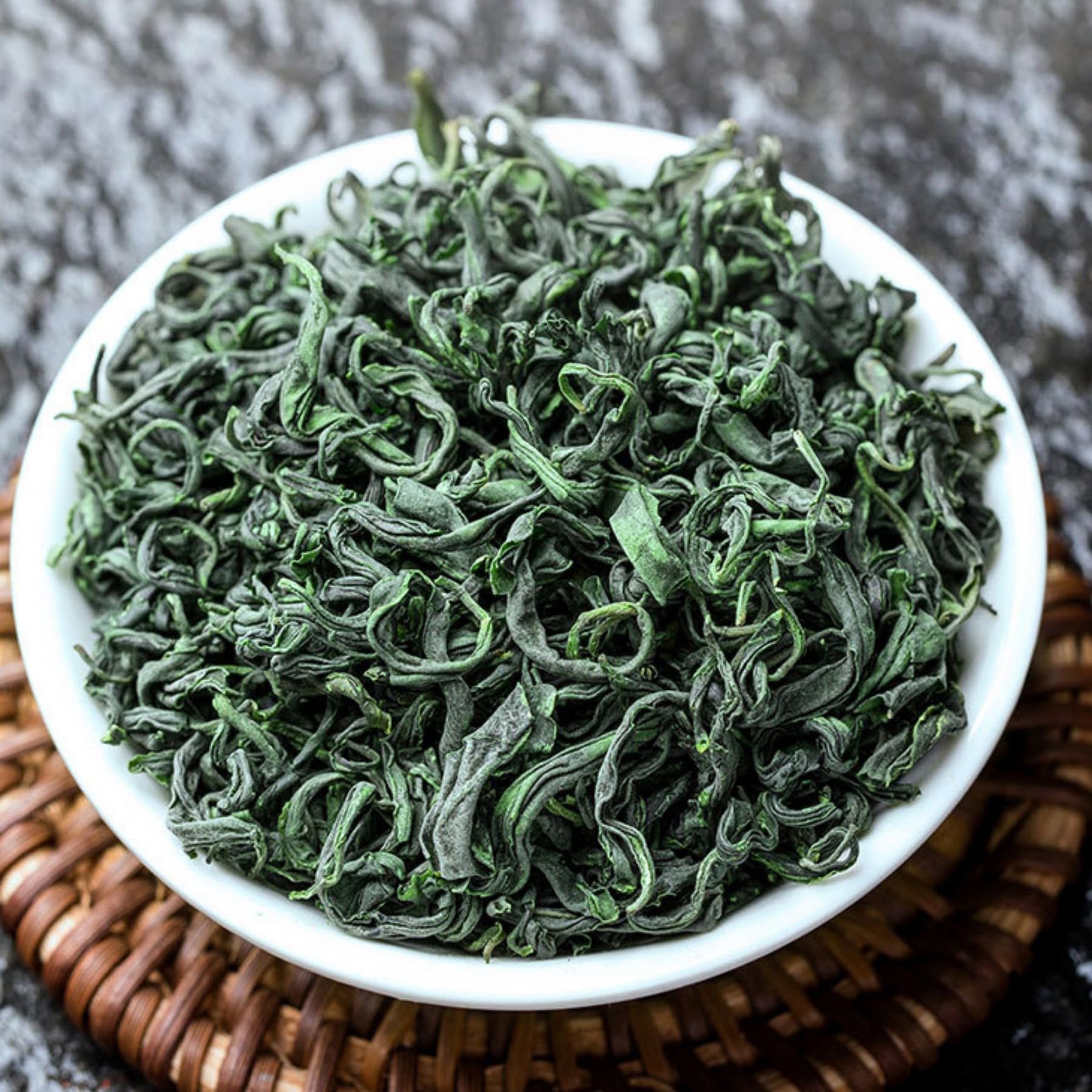 Pierwsza Zielona Herbata Wysokogórska Yunwu, Silnie Aromatyczna 250g * 2, Orzeźwiający Smak