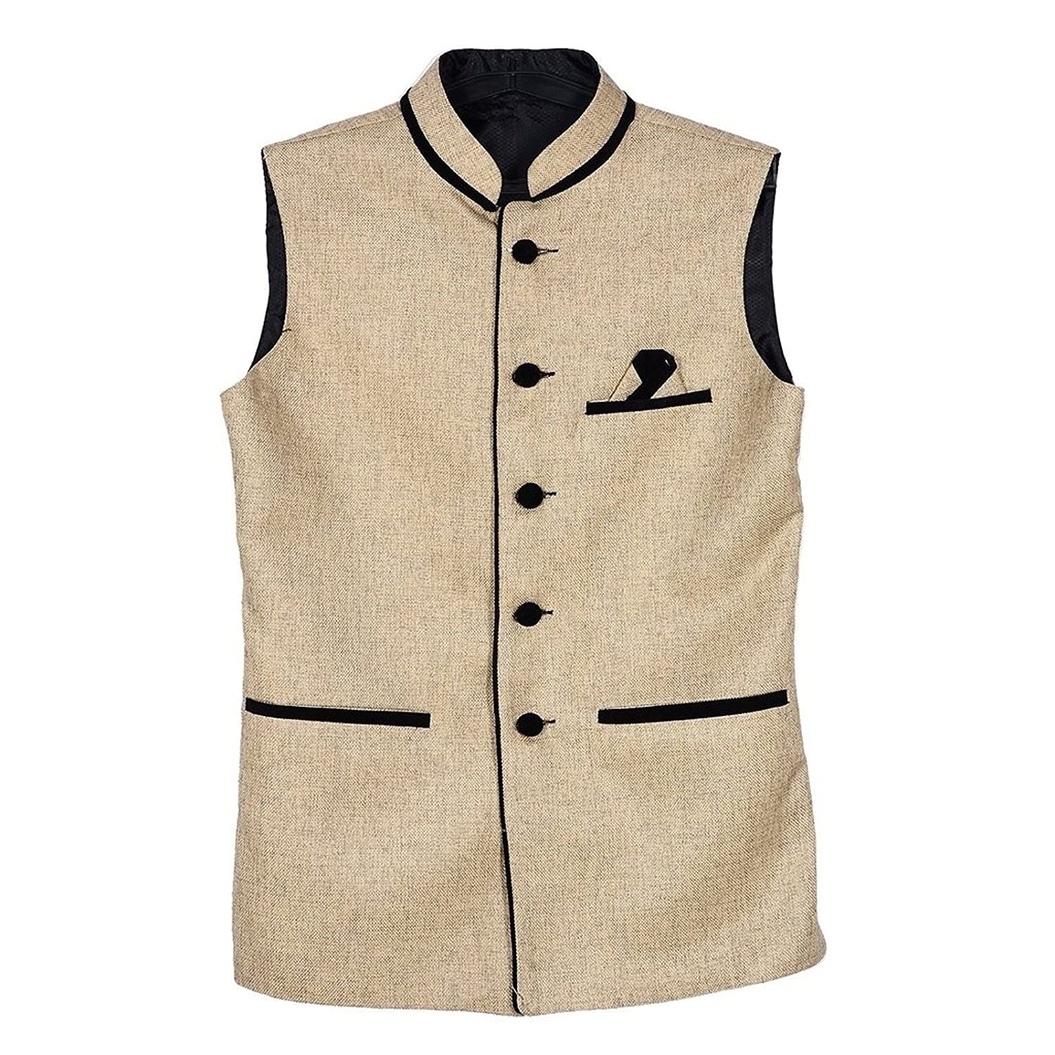 BIS CreationsMen's Cotton Blend Solid Jacket