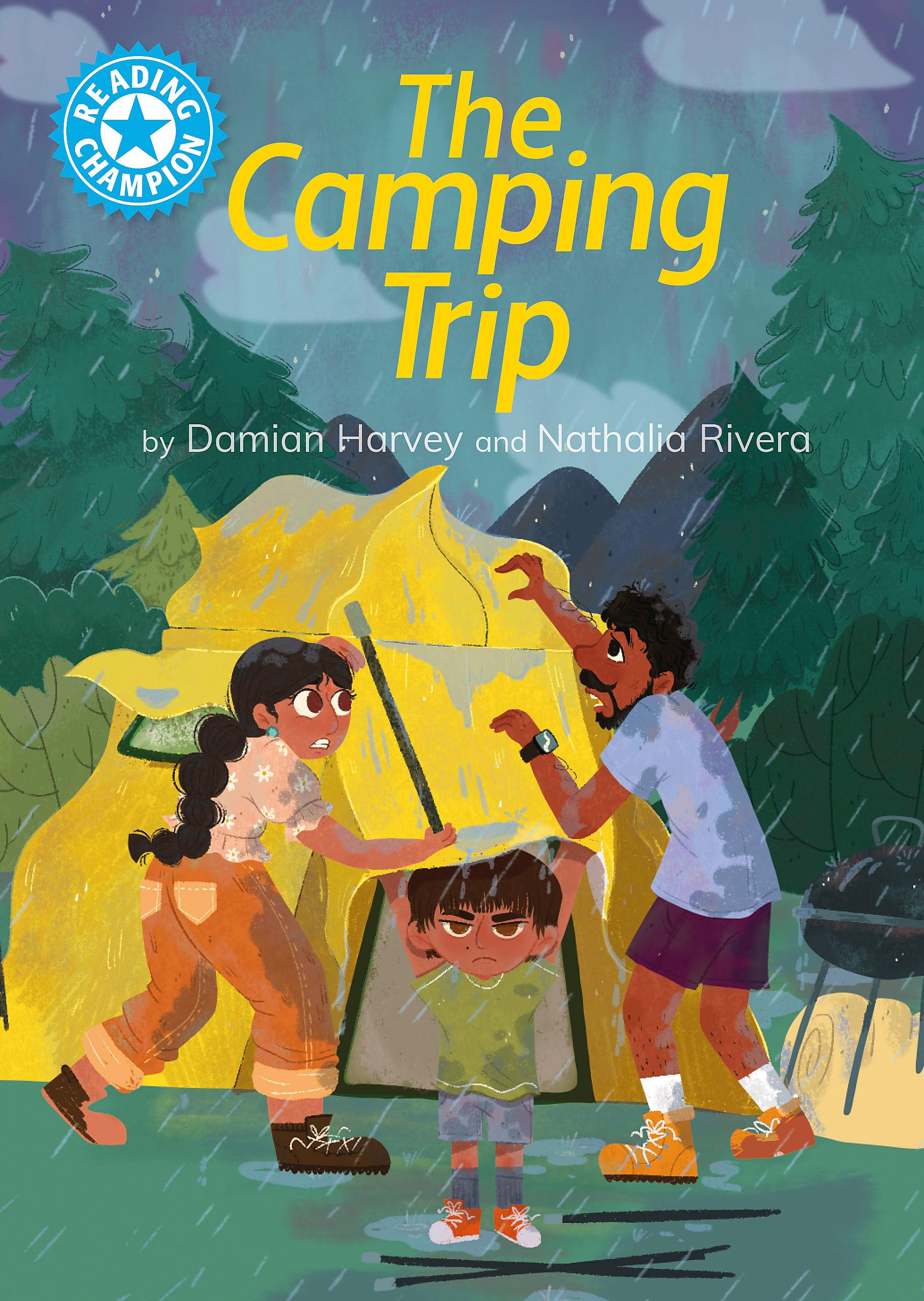 Reading Champion The Camping Trip by Damian Harvey PAPERBACK 9781445174402