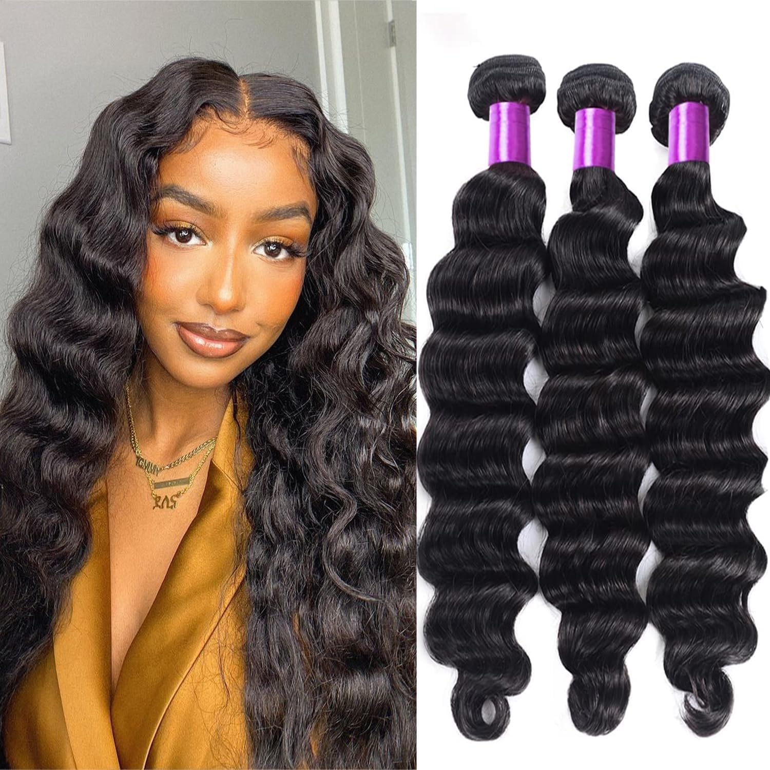 Remy hair loose deep wave Outlet