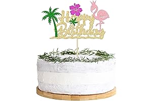 Hawaiian Luau Tropical Pineapple Theme Cake Topper