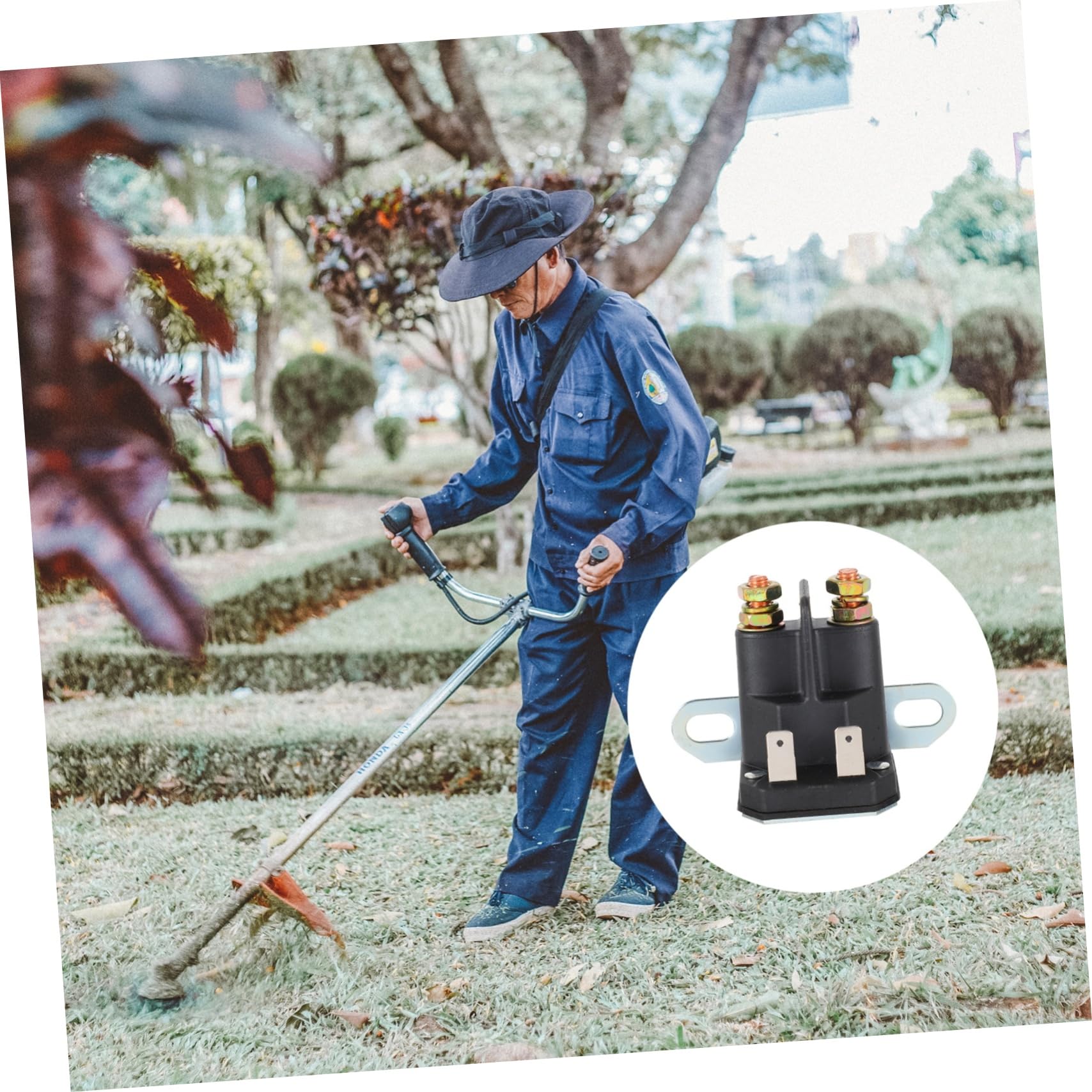 TOYANDONA 2 Piezas de Solenoide para Cortacésped Durable y Práctico Accesorio Compatible con Equipos de Corte Instalación y Rendimiento Mejorado