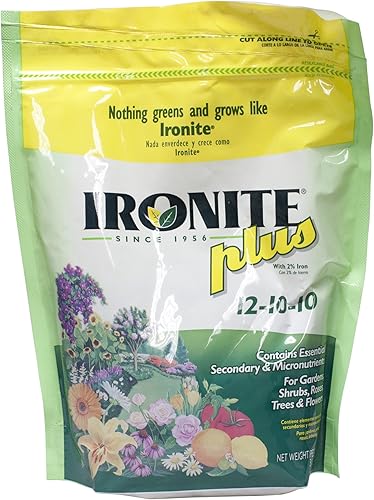 Ironite Plus de 3 libras de alimento para césped y plantas (juego de 12)