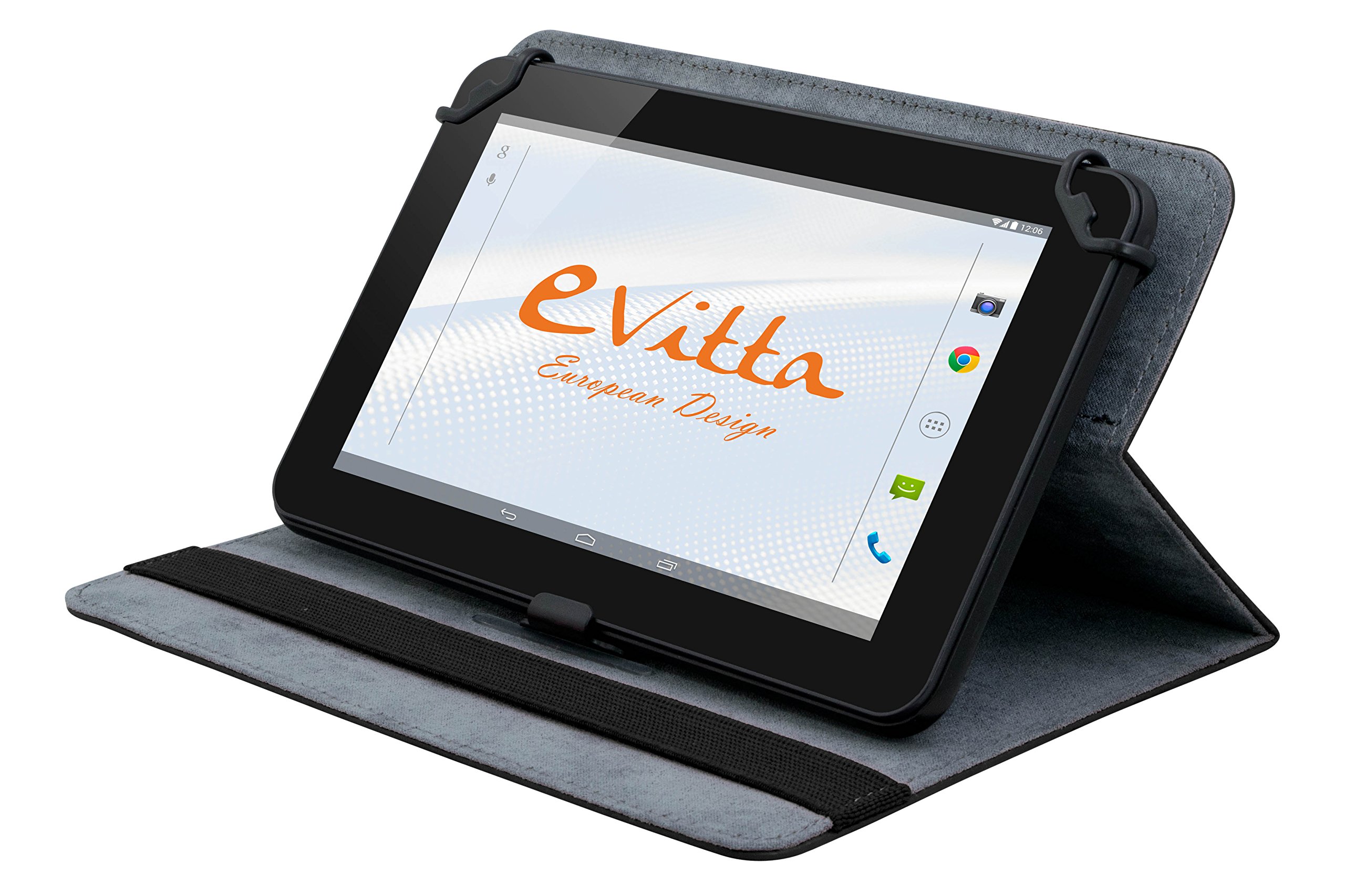 E-VittaSTAND 2P 7 BLACK ALTA CALIDAD RESISTENTE DURADERO ALTA CALIDAD RESISTENTE DURADERO Funda Tablet Case Cover