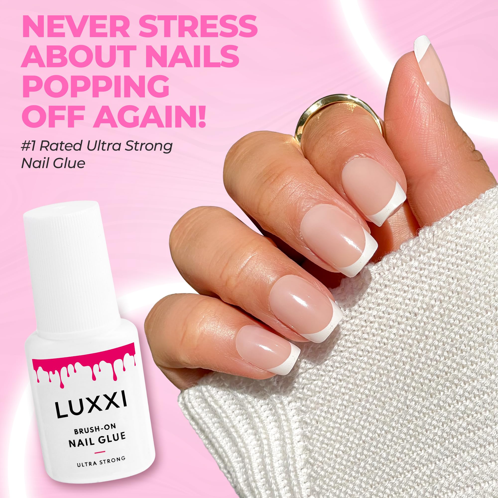 Press On Nail Glue - Strong & Quick Dry -6