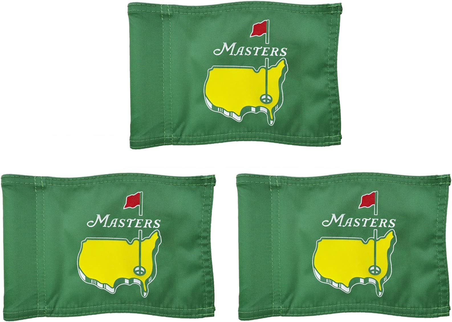 Themed Golf Flag Mini, 8x6 Inch, Double-Sided Silk-Screened, Fade-Resistant 420D Nylon, Ideal for Backyard Practice Putting Green