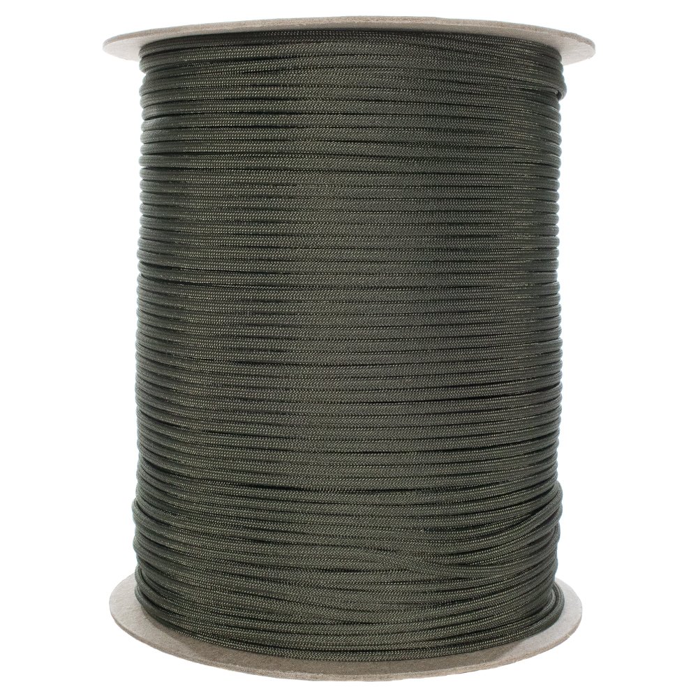 West Coast Paracord - Over 300 Colors - 550 Parachute Cord - Type III 7 Strand Paracord 1', 10', 25', 50', 100' Hanks and 250 and 1000 Foot Spools