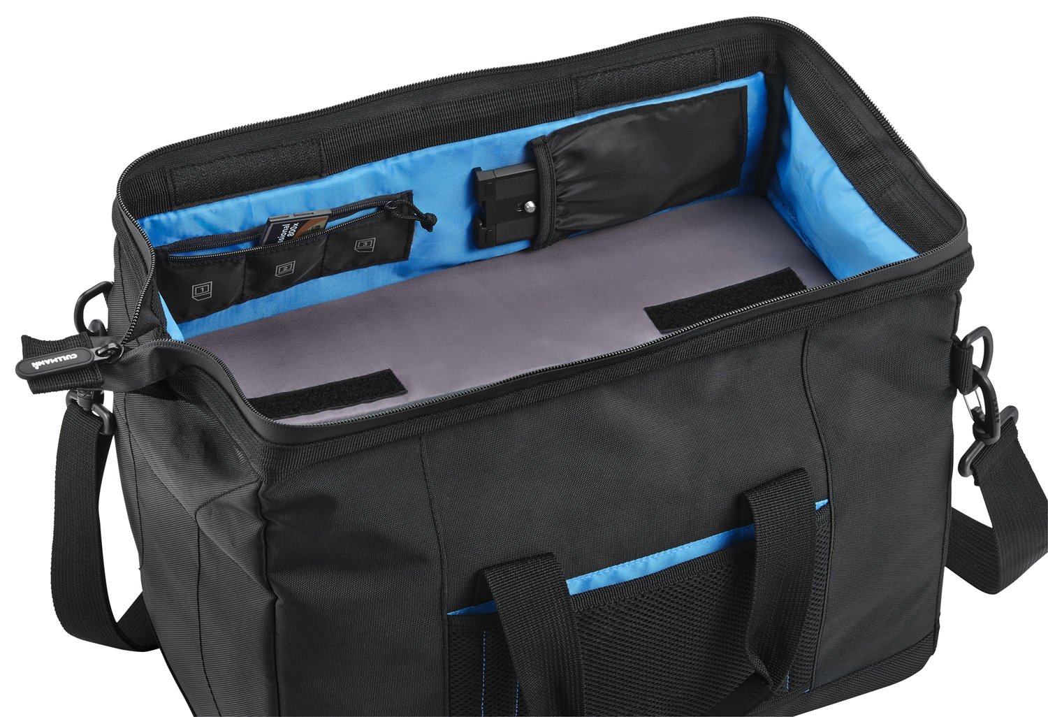 Cullmann Amsterdam Sac d'épaule pour appareil photo 19 x 30 x 15 cm Noir/Bleu