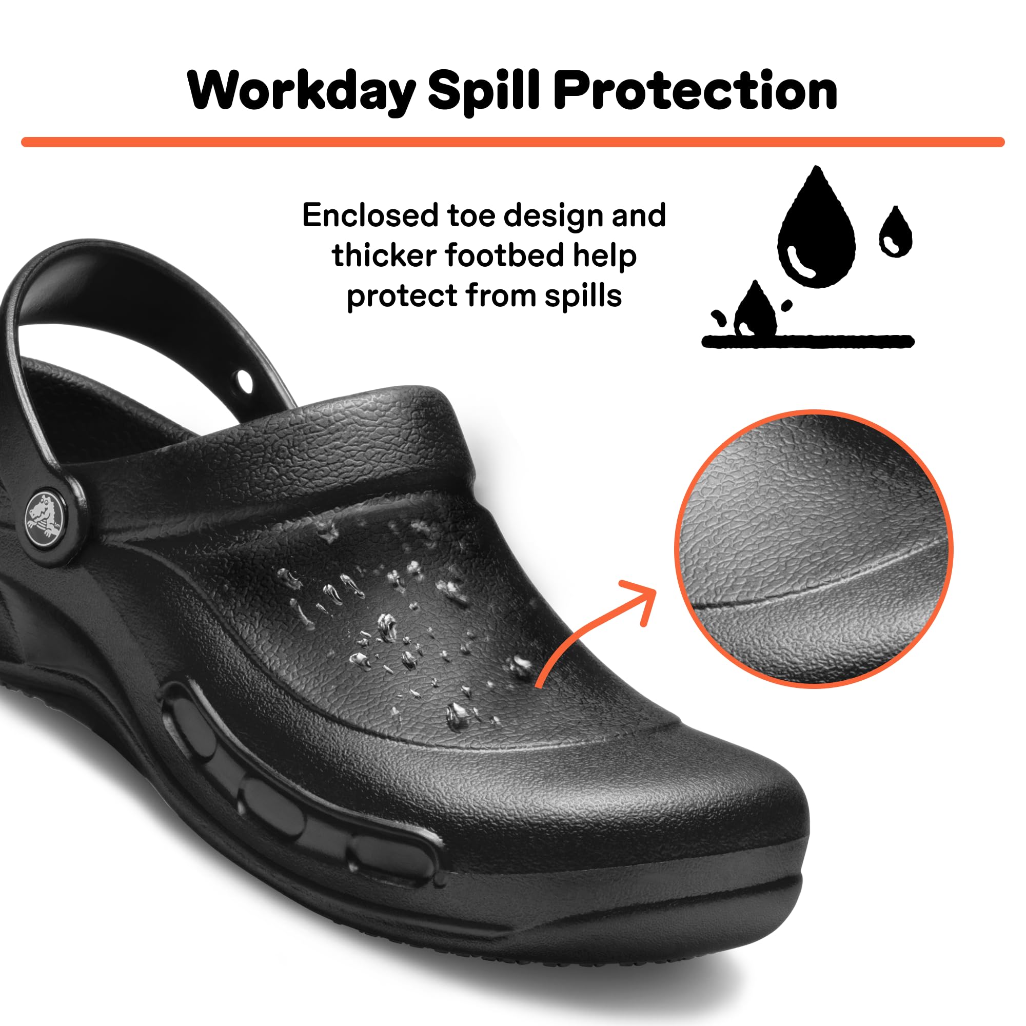 Crocs Uniseks Bistro Work ClogClog