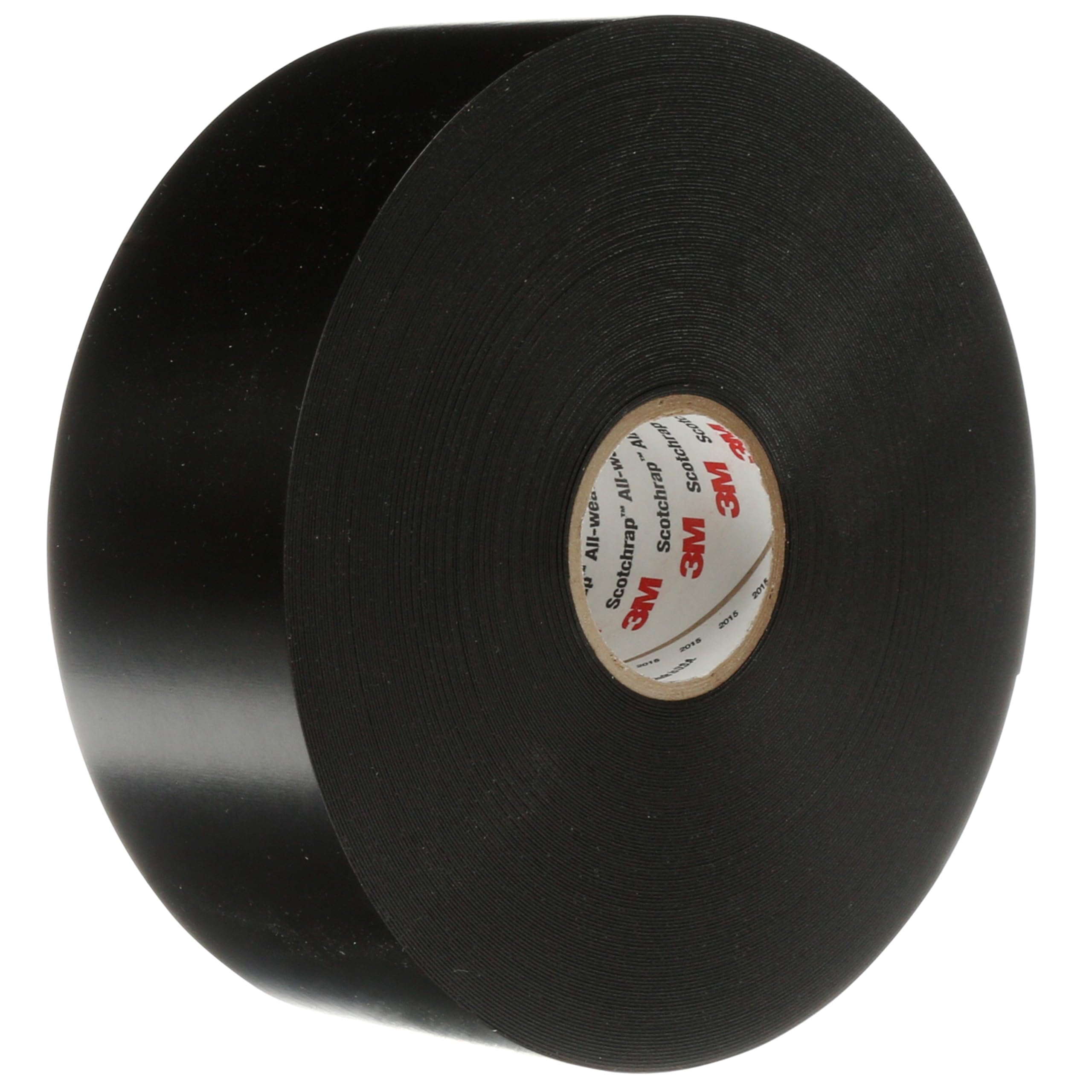 Scotchrap Vinyl Corrosion Protection Tape 51, 2 in x 100 ft, Unprinted, Black, All Weather Tape For Metal Piping and Electrical Conduit Systems, 1 roll