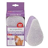 Vista 27 de Spongeables Anti-Cellulite Body Wash in a Sponge, Moisturizer and Exfoliator, 20+ Washes