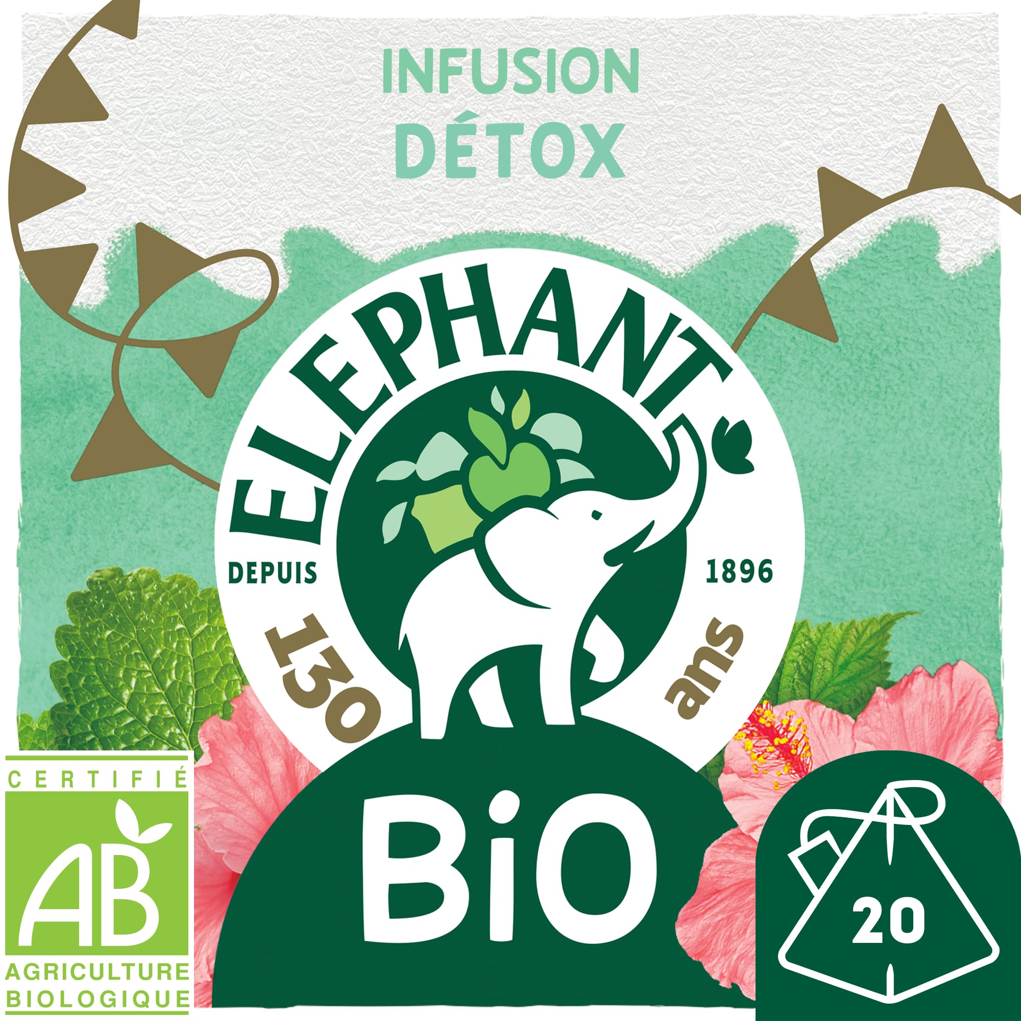 Elephant My Organic Detox Infusion 20 torebek
