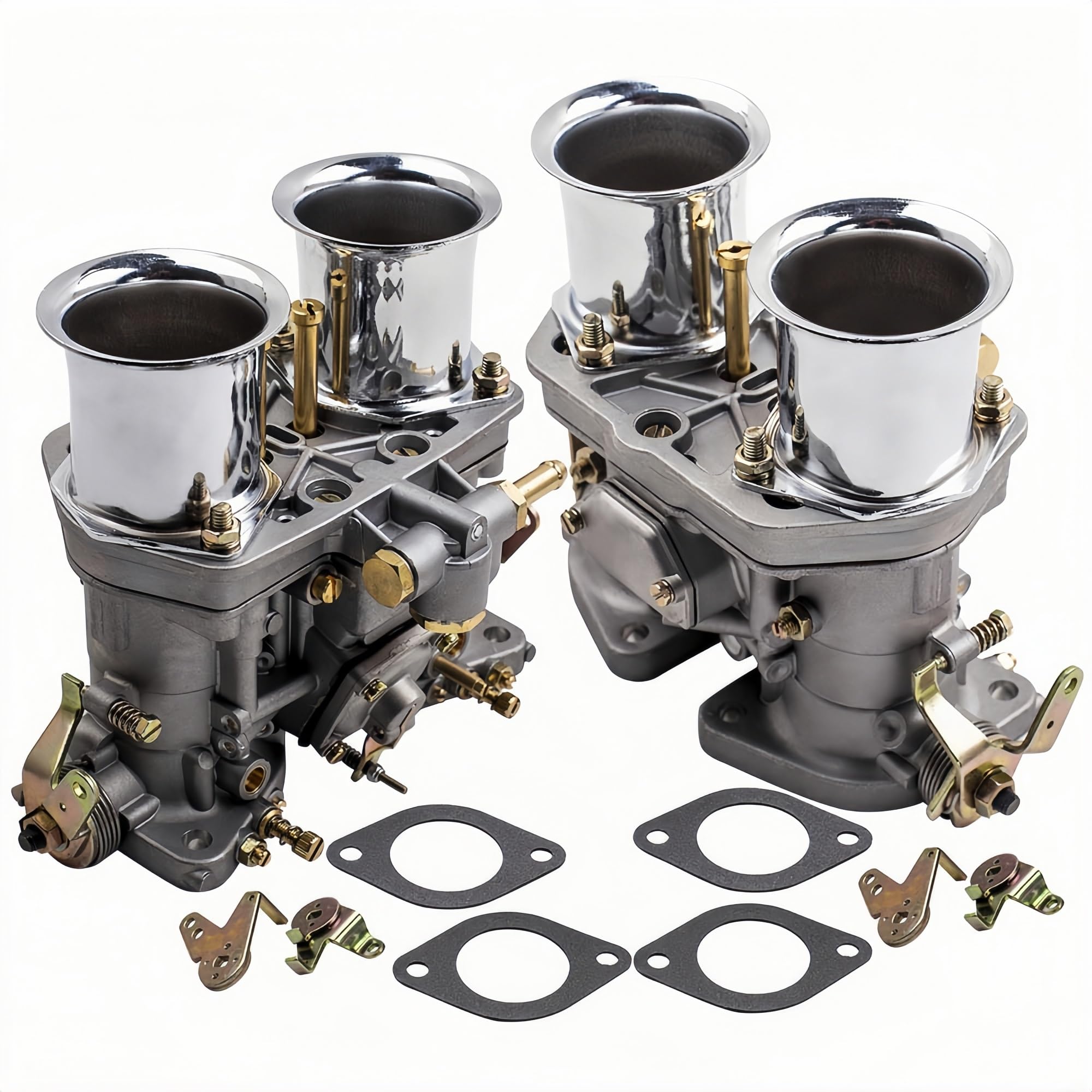 carburetor 1 paire de carburateurs 44IDF Carb 44 IDF avec joint pour VW pour Fiat pour Porsche Carby klaxon à Air 18990.03