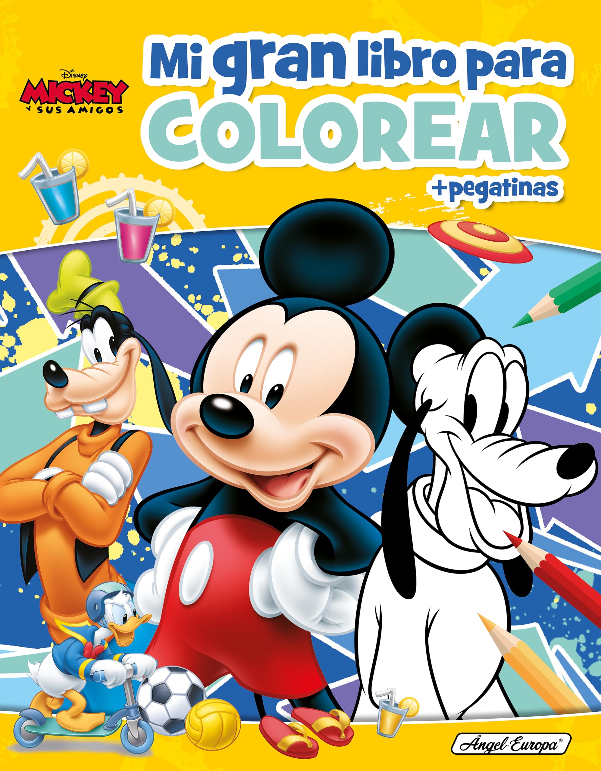 Libro de Colorear Infantil 112 Páginas con Stickers - Colección Disney (Stitch) — view 6