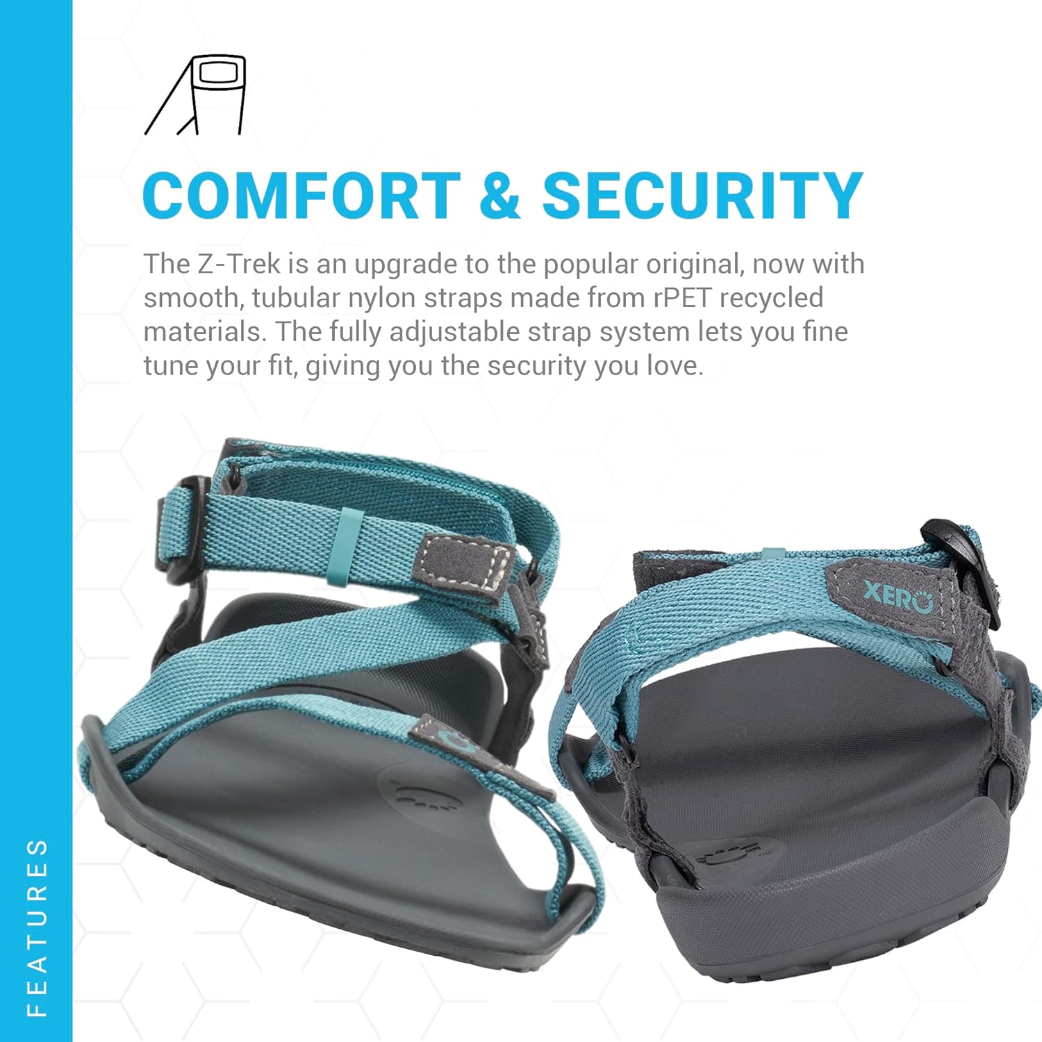 Xero Shoes Women's Z-Trek Barefoot Hiking Sandals - Image 6