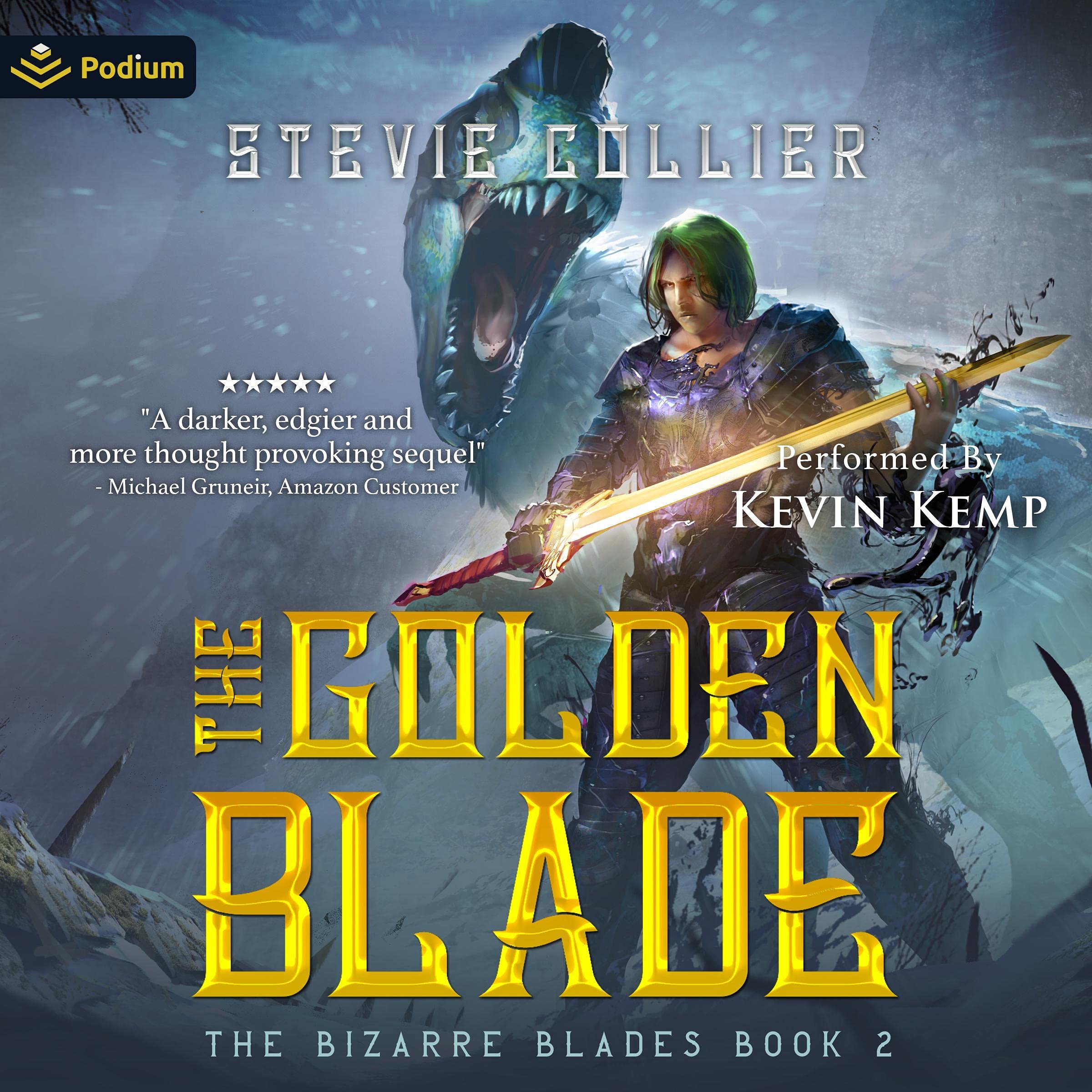 Cover art for The Golden Blade