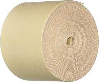 Rolyan-72997 Latex-Free Moleskin, 2" x 5 Yards, Beige, Adhseive Backing Moleskin Padding for Use with Splints, Braces, and Casts, Non-Latex Roll of Prewrap, Undercast Wrap for Skin Protection and Support