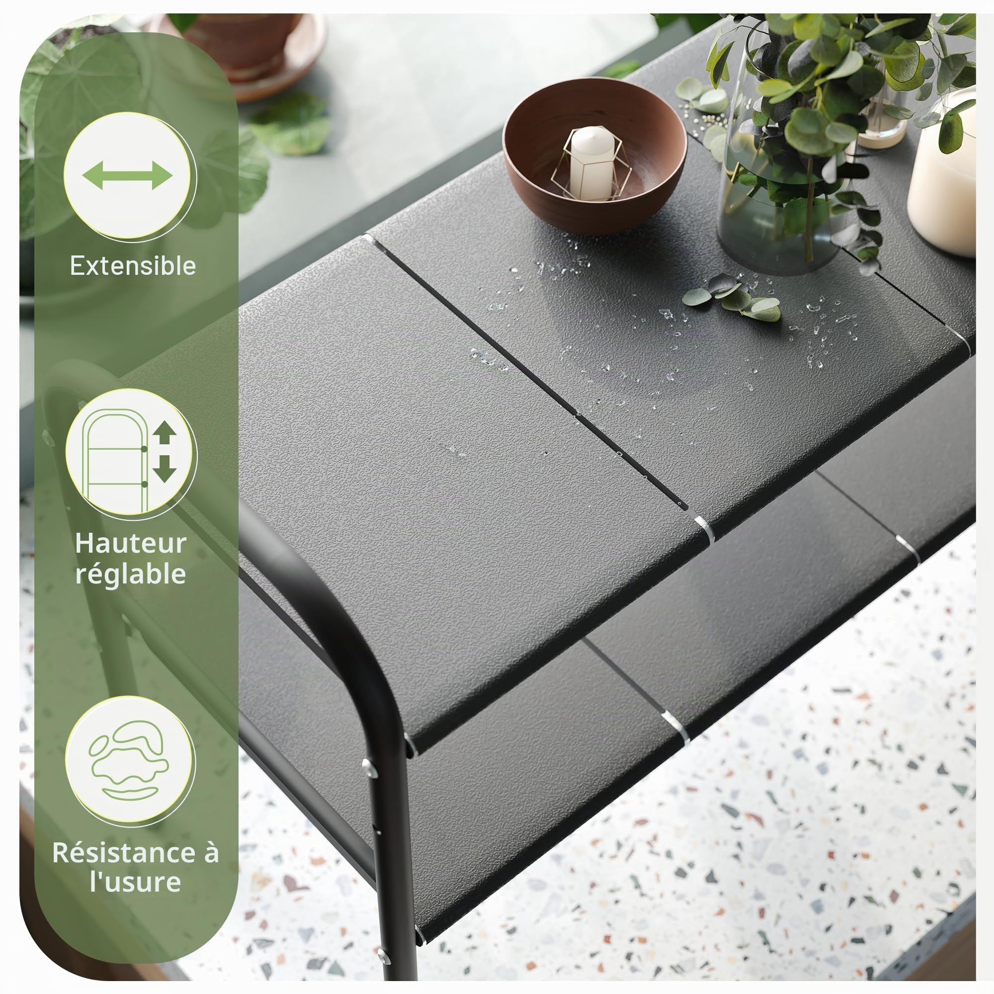 NETEL Étagère extensible sous l'évier, organiseur de placard, étagère sous évier pour cuisine et salle de bain, avec 6 panneaux et 2 paniers