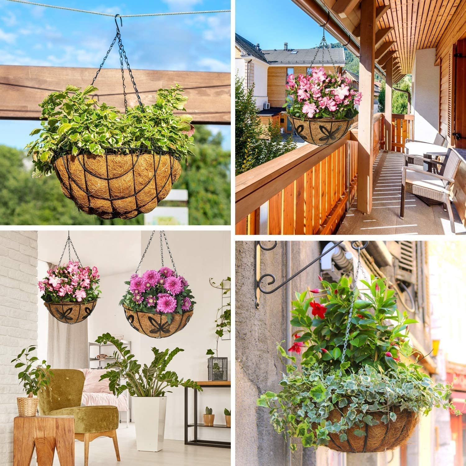 Tom Chambers - Hanging Basket Liner - Value Twin Pack | Coco