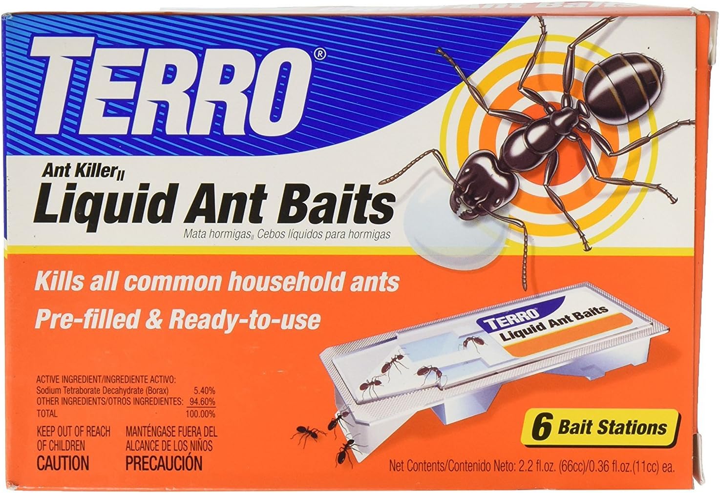 Terro T300-3 Ant Killer Liquid Ant Baits - 6 Packs